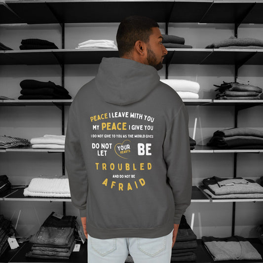 Heartfelt Hoodies Dear Person Behind Me Hoodie Christian Collection -Peace I Leave With You, My Peace I Give You