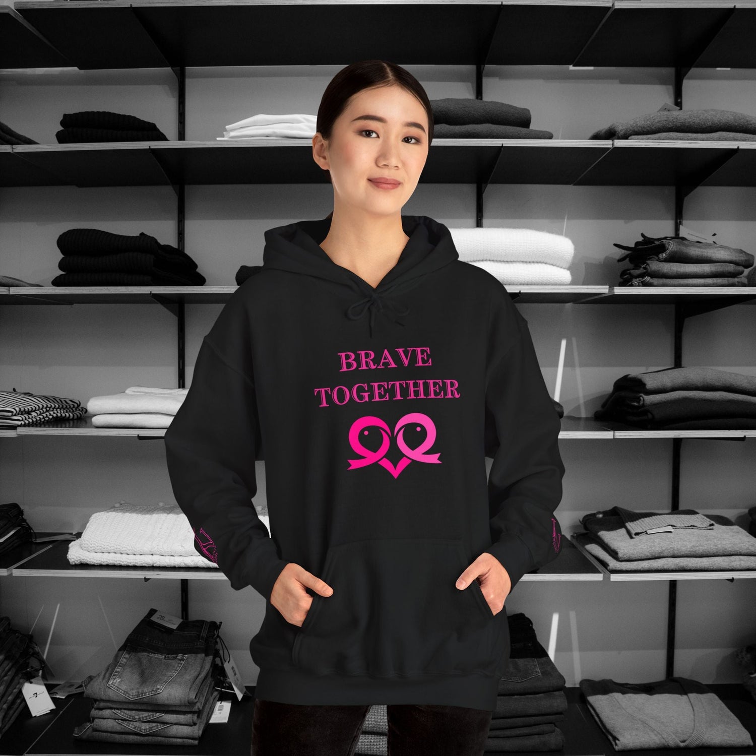 Dear Person Behind Me Hoodie - Breast Cancer Awareness Hoodie Collection