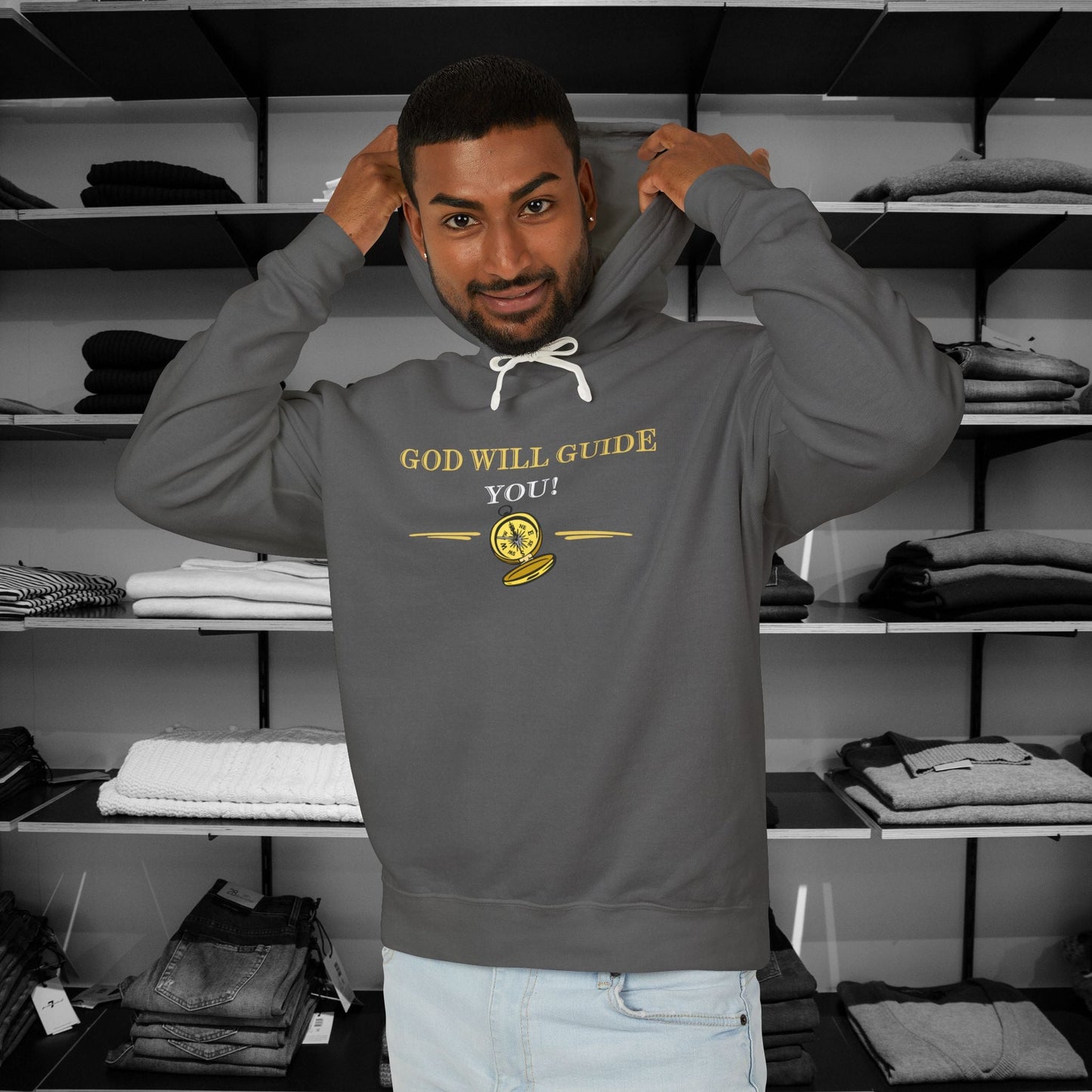 Wrap yourself in love and encouragement with one of our Christian hoodies -"God Has a Purpose for Your Life" hoodie. Dear person behind me hoodie designed with love.