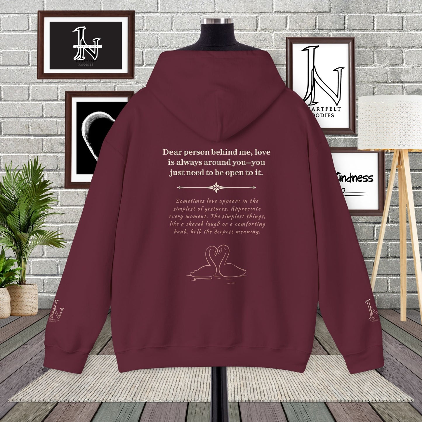 Dear Person Behind Me Hoodie - Love Is Always Around You