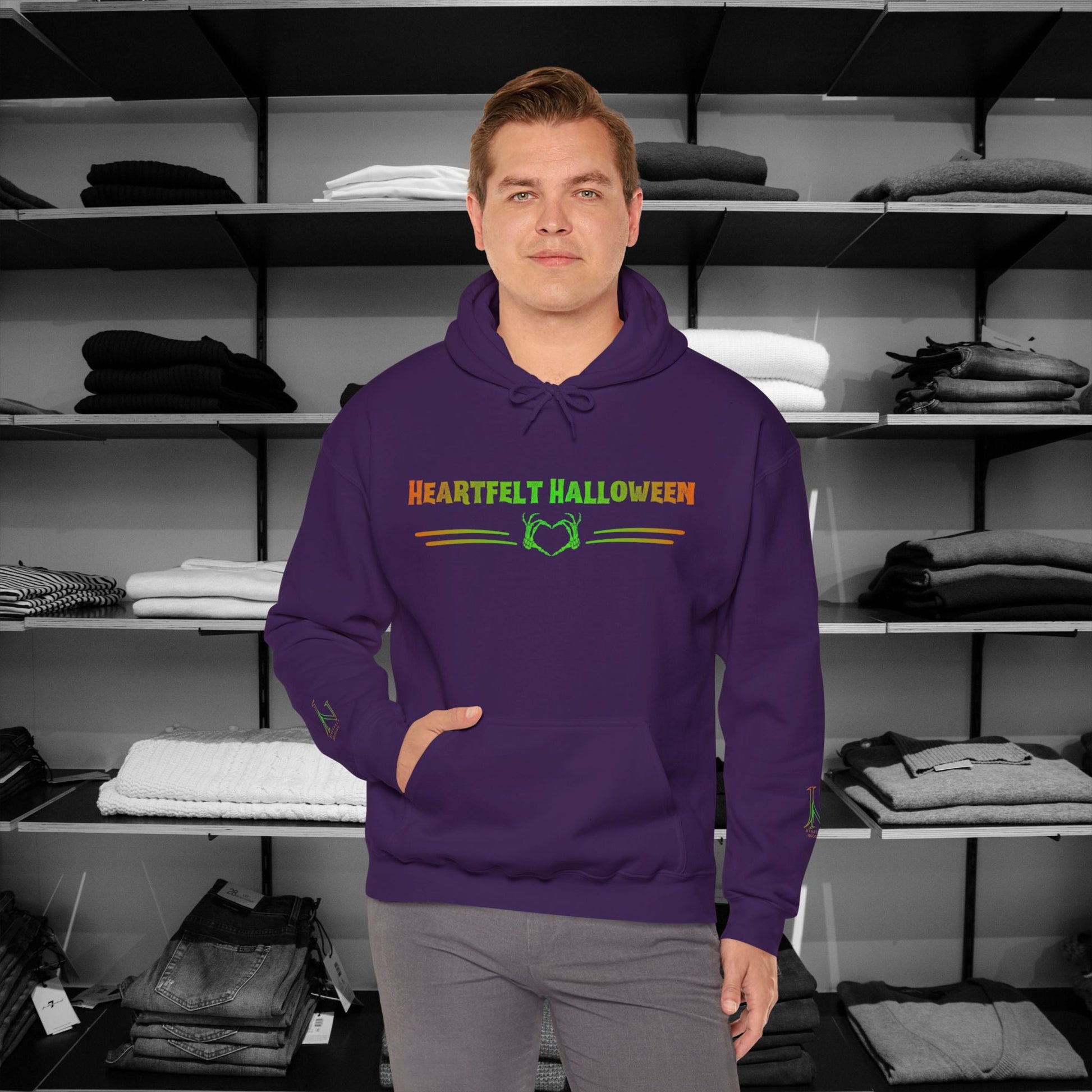 Embrace the spirit of Halloween with our cozy, Dear Person Behind Me Hoodie  Designed to spread warmth, kindness, and a touch of  magic, each piece carries a message