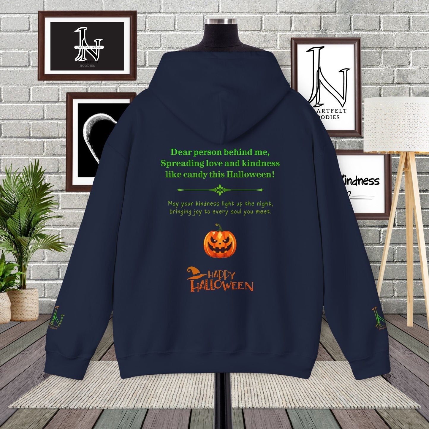 Embrace the spirit of Halloween with our cozy Dear Person Behind Me Hoodie Designed to spread warmth, kindness, and a touch of seasonal magic, each carries a message