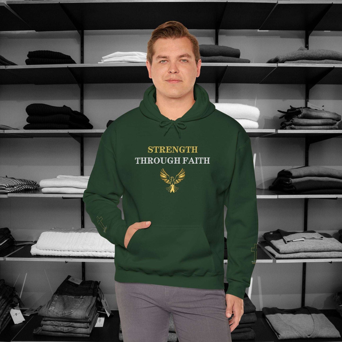 Dear Person Behind Me Hoodie, With God All Things Are Possible - Trust in his power