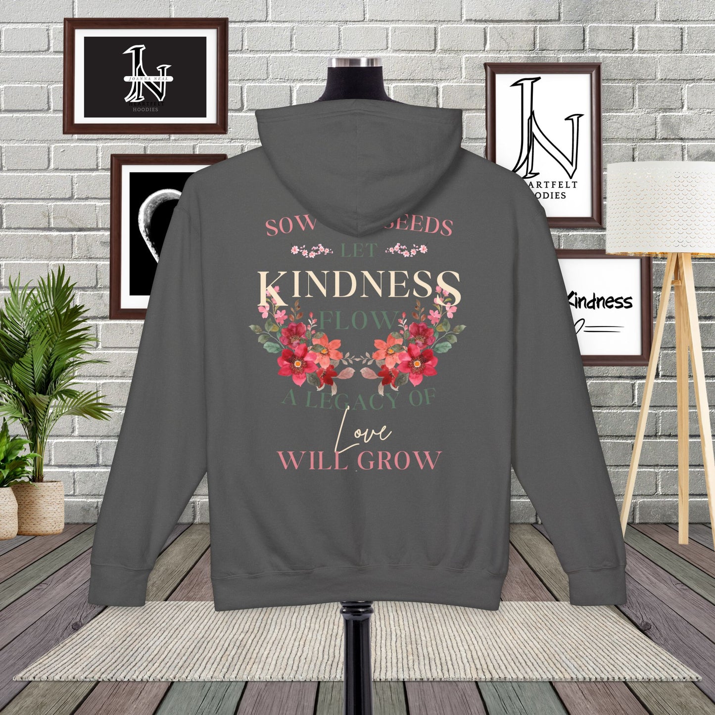 Be Kind Hooded Sweatshirt | Single Act of Kindness | Poems clothing