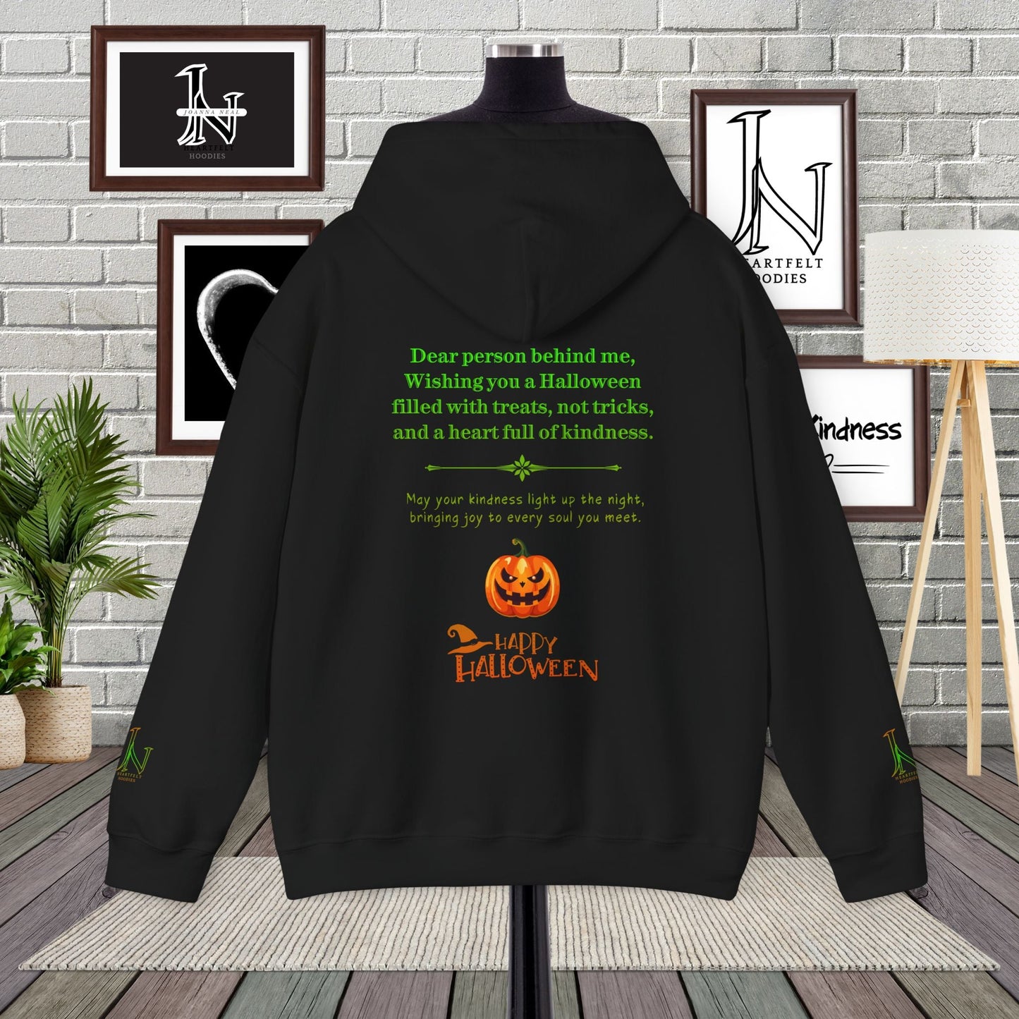 Embrace the spirit of Halloween with our cozy, Dear Person Behind Me Hoodie by heartfelt hoodies! Designed to spread warmth, kindness, and a touch of seasonal magic.