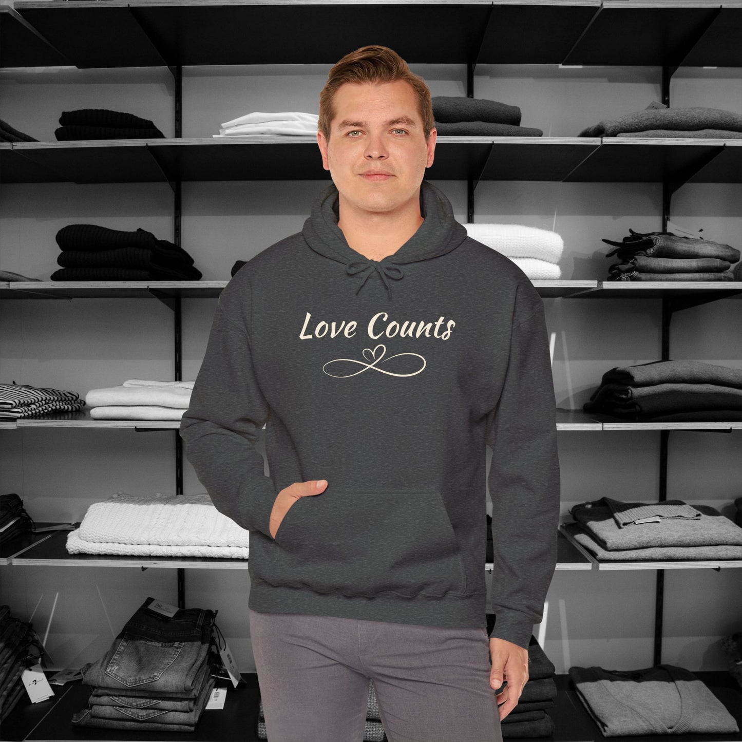 Dear Person Behind Me Hoodie - Love Is Always Around You