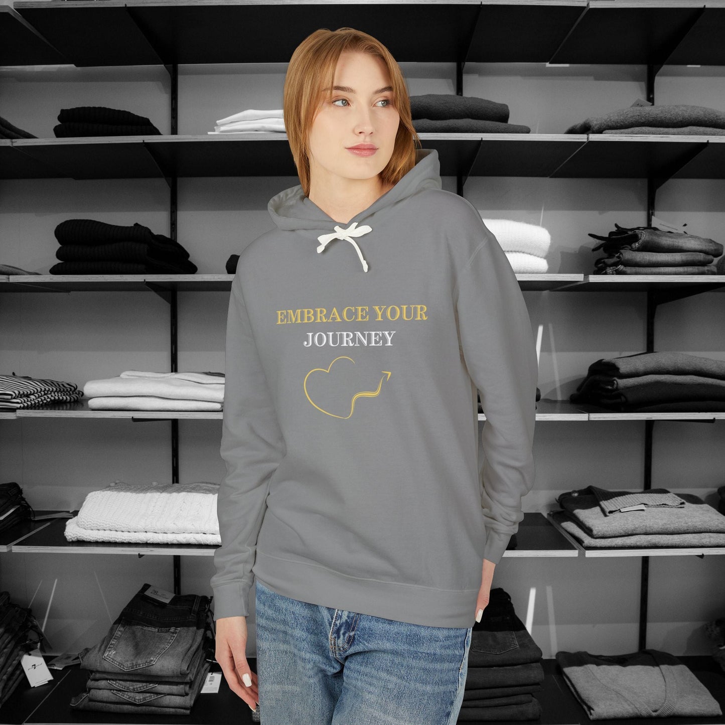 Wrap up in love & encouragement with Dear Person Behind Me hoodies "Trust in God’s Plan".These Christian hoodies are designed with love and faith and perfect for church