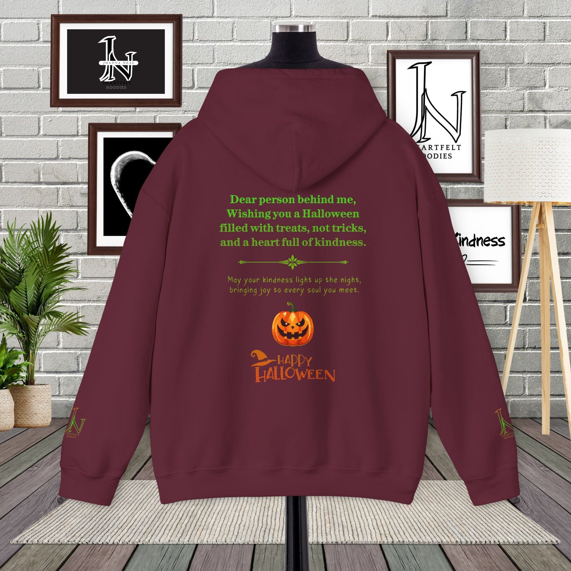 Embrace the spirit of Halloween with our cozy, Dear Person Behind Me Hoodie by heartfelt hoodies! Designed to spread warmth, kindness, and a touch of seasonal magic.