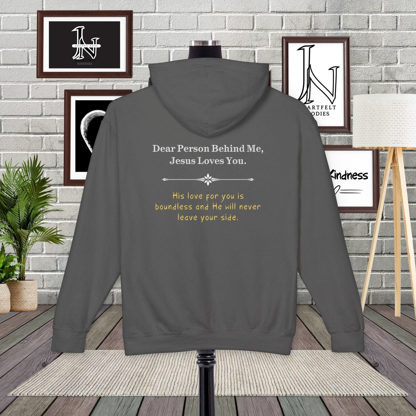 Express faith and spread love with our 'Jesus Loves You' Christian hoodie. Made with premium Comfort Colors fabric for unmatched coziness. This hoodie reminds everyone of God's unconditional love. Perfect for daily wear or as a thoughtful, faith-inspired gift.