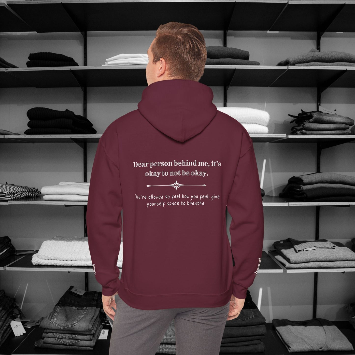 Dear Person Behind Me Hoodie – "It's ok not to be ok" | Be Kind