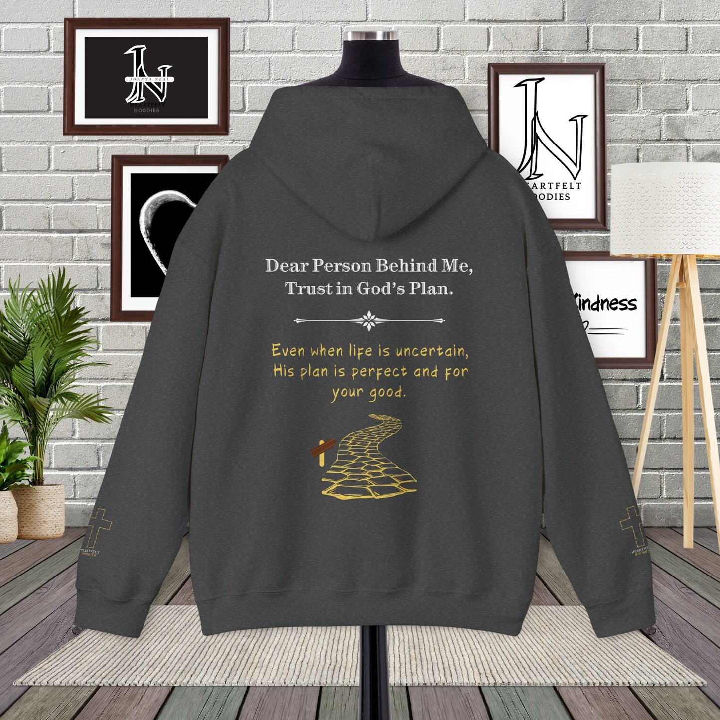 Dear Person Behind Me Hoodie, Trust in God’s Plan - Even when life is uncertain, His plan is perfect and for your good. This Christian must have hoodie radiates reassurance