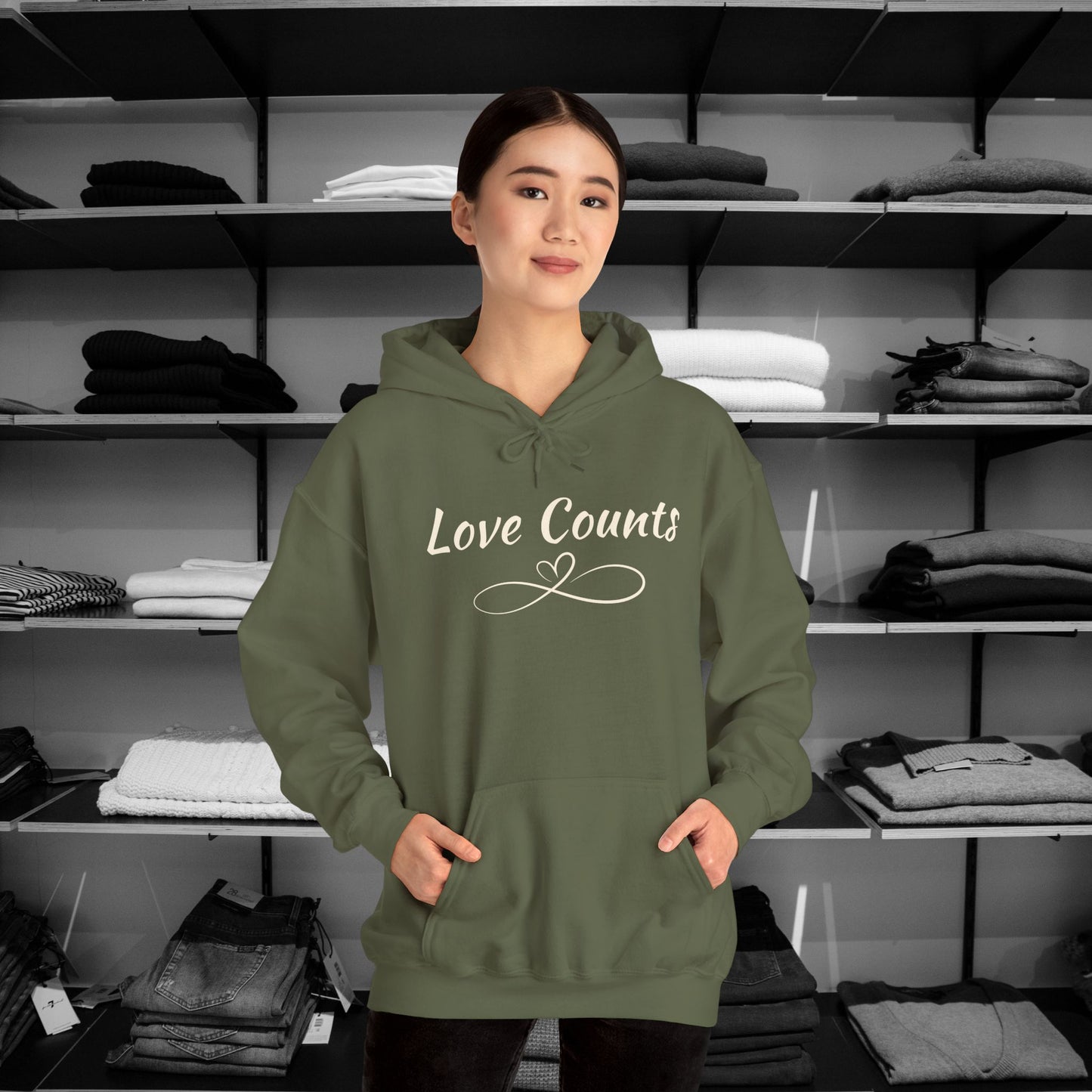 Dear Person Behind Me Hoodie - Love Is Always Around You