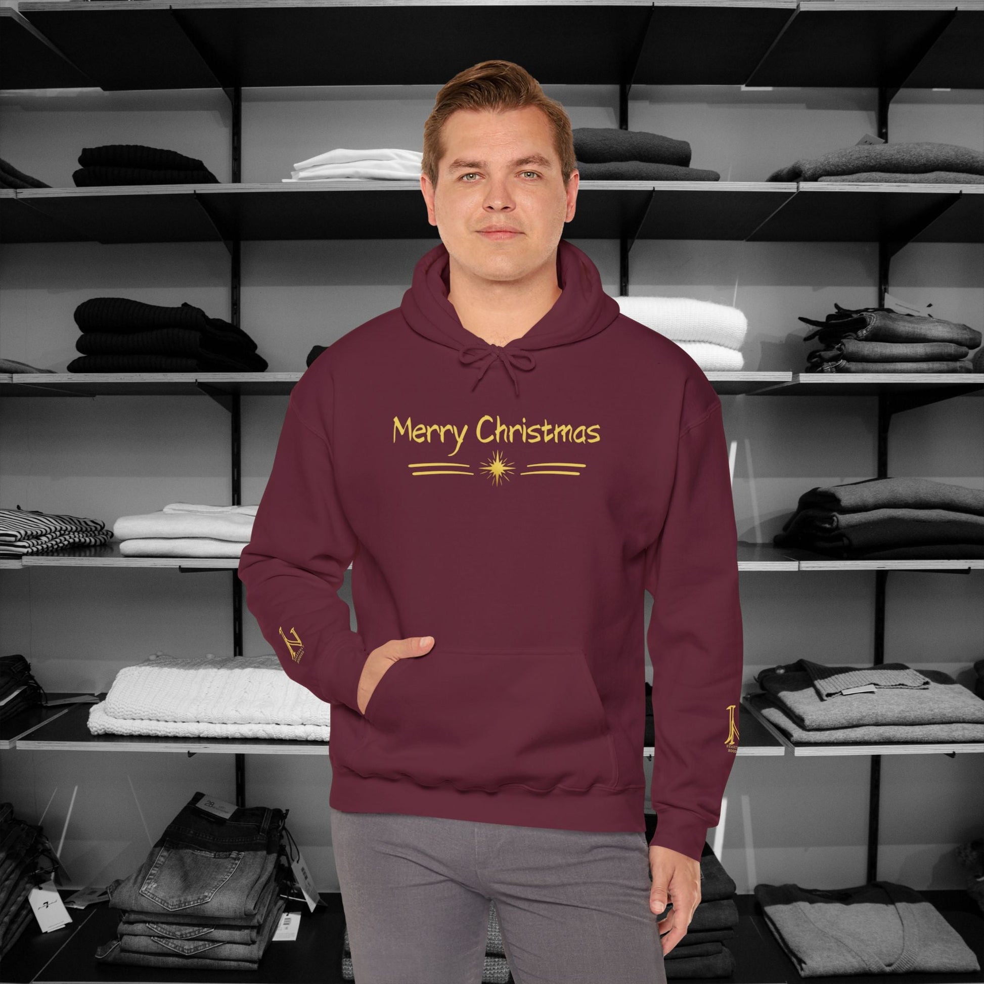 Dear Person Behind Me Hoodie, Santa’s watching. | Be Kind Ugly Christmas Sweater