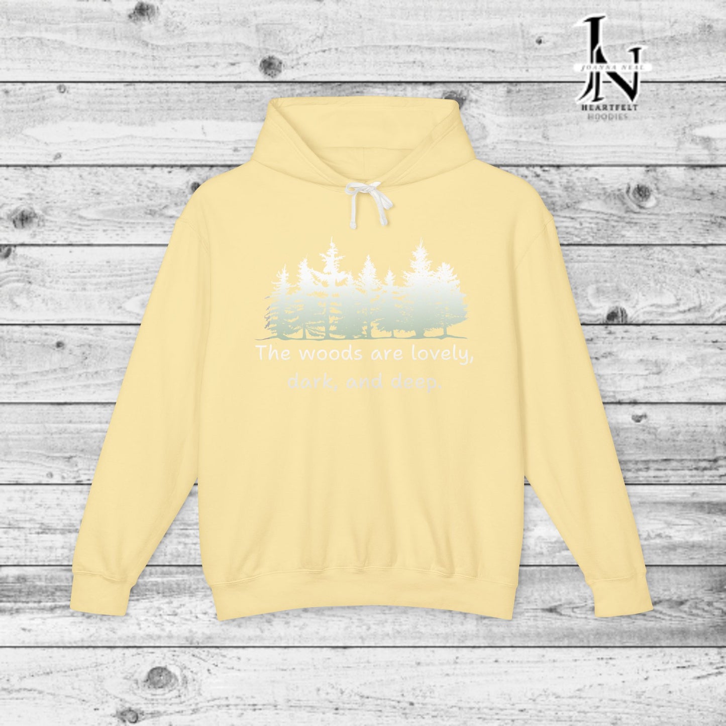 "Stopping by Woods" Hoodie – A Cozy Gift for Poetry Lovers