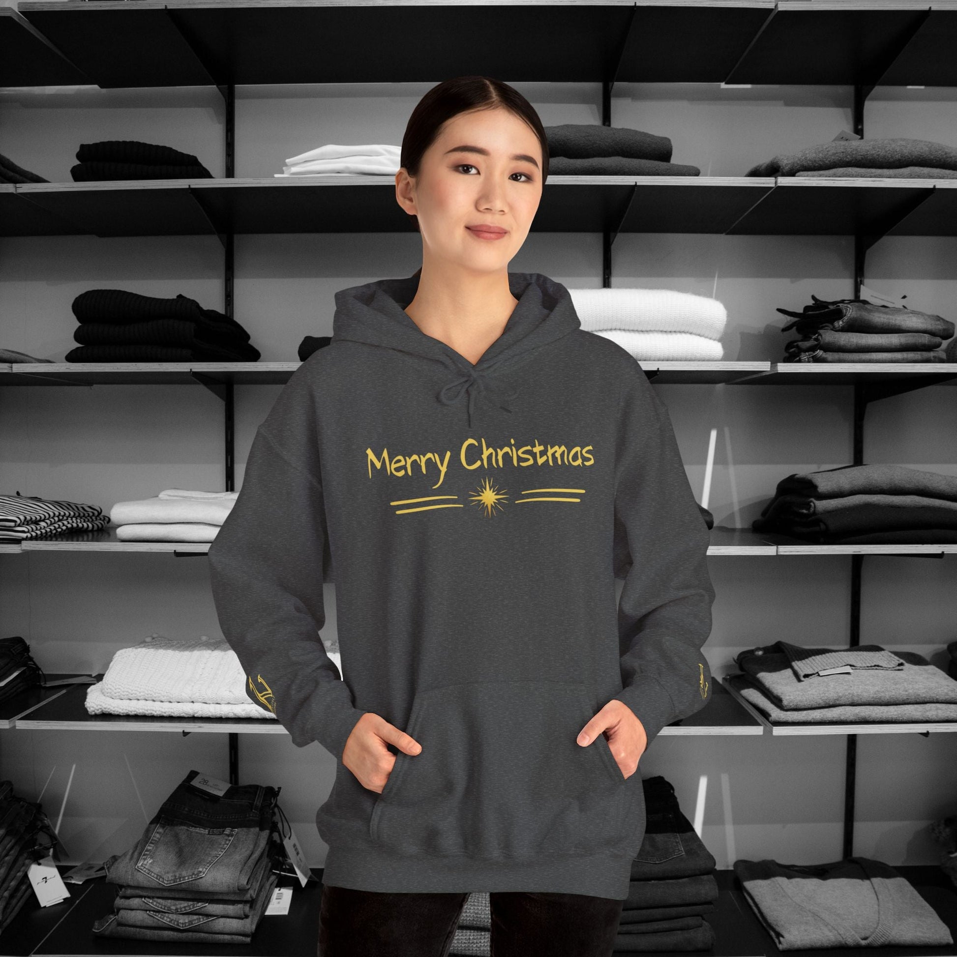 Dear Person Behind Me Hoodie, Santa’s watching. | Be Kind Ugly Christmas Sweater