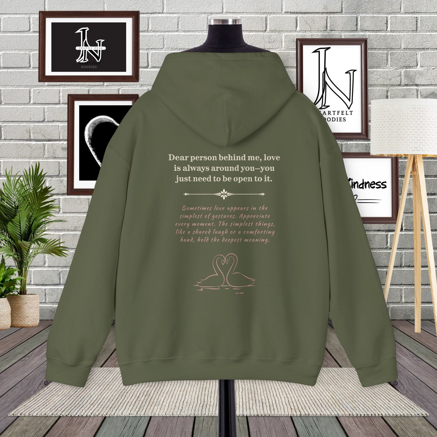 Dear Person Behind Me Hoodie - Love Is Always Around You