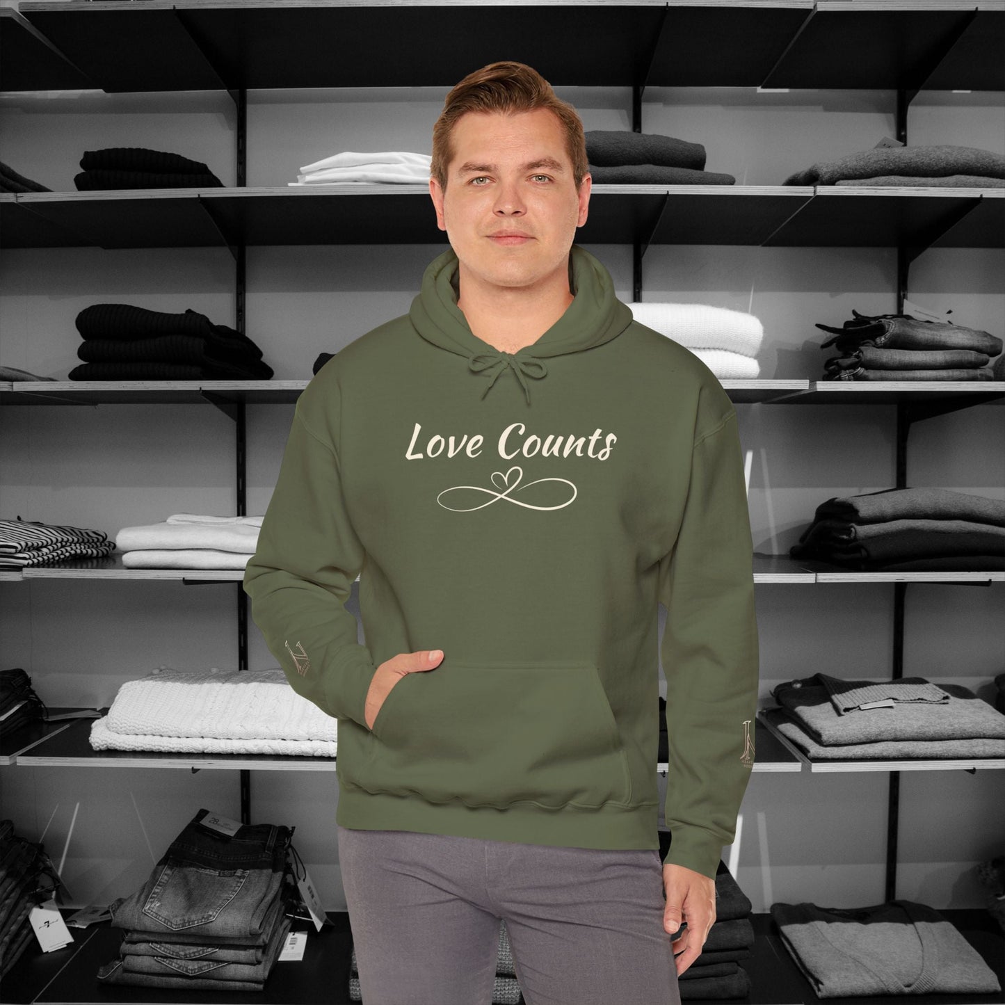 Dear Person Behind Me Hoodie - Love You Give Comes Back To You Tenfold