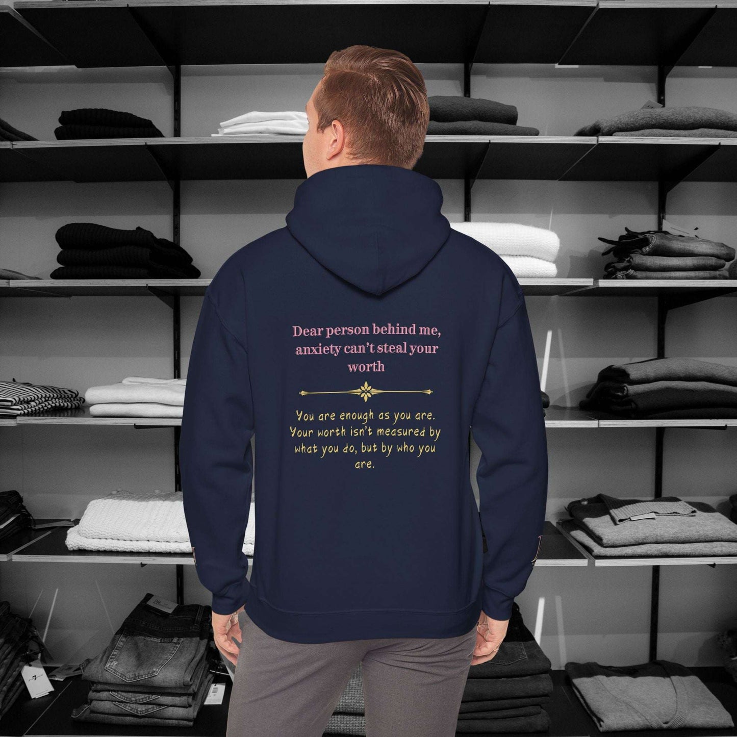 Dear Person Behind Me Hoodie / Mental Health Matters Hoodie Anxiety can feel overwhelming, but sometimes a gentle reminder is all it takes to shift perspective.