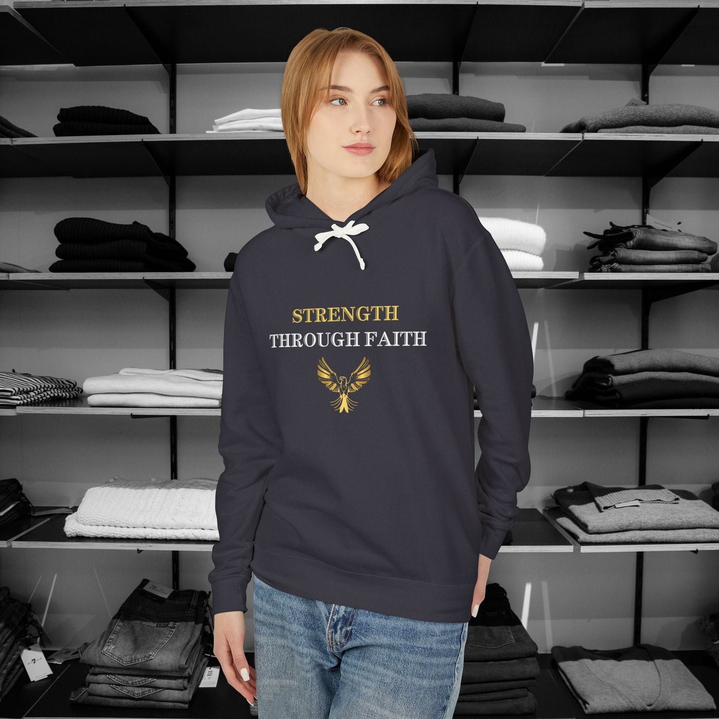 Inspire faith with our 'Dear Person Behind Me' Comfort Colors hoodie. The message 'With God All Things Are Possible' reminds wearers of His limitless power. These cozy Christian Hoodies encourage trust in God's strength to overcome any obstacle. A perfect blend of comfort and spiritual inspiration