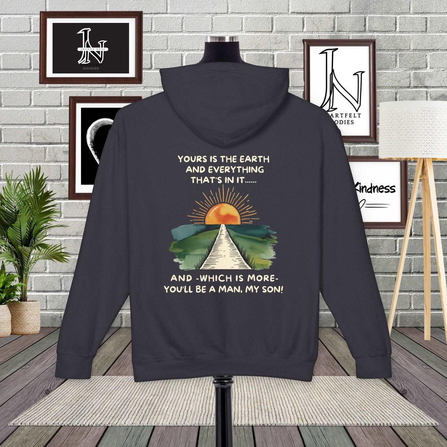 Treat someone this christmas and Step into timeless wisdom with our Poetry clothing line with this incredible Hoodie, inspired by Rudyard Kipling IF celebrated poem.