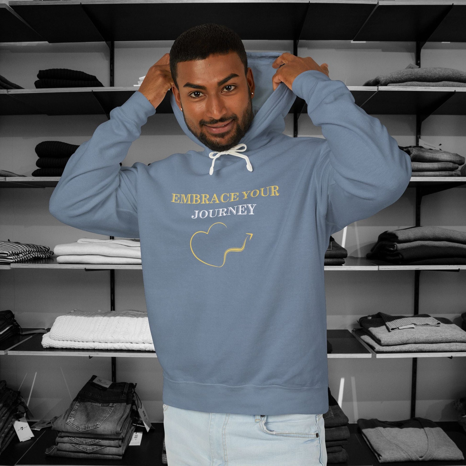 Wrap up in love & encouragement with Dear Person Behind Me hoodies "Trust in God’s Plan".These Christian hoodies are designed with love and faith and perfect for church