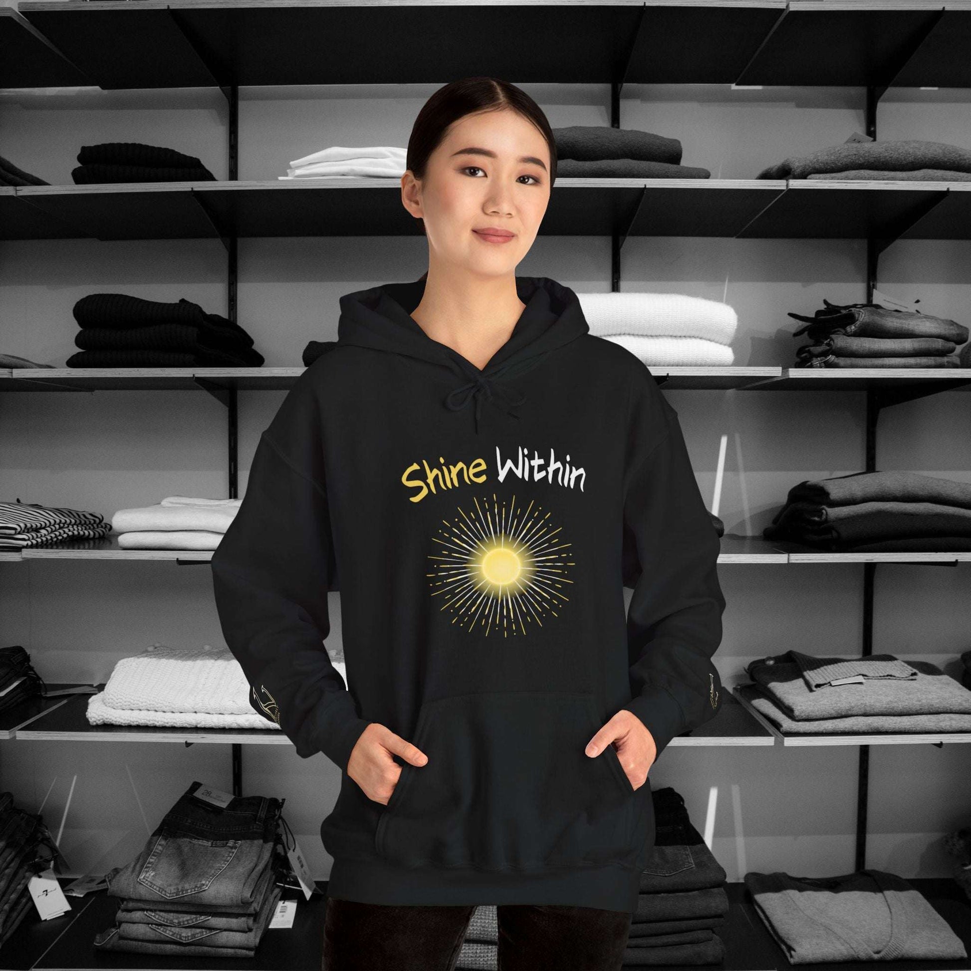  This Dear Person Behind Me hoodie is here to spread a message of strength and hope with the words, "Depression may cloud your mind." Perfect for wearing on those days when a little extra encouragement is needed