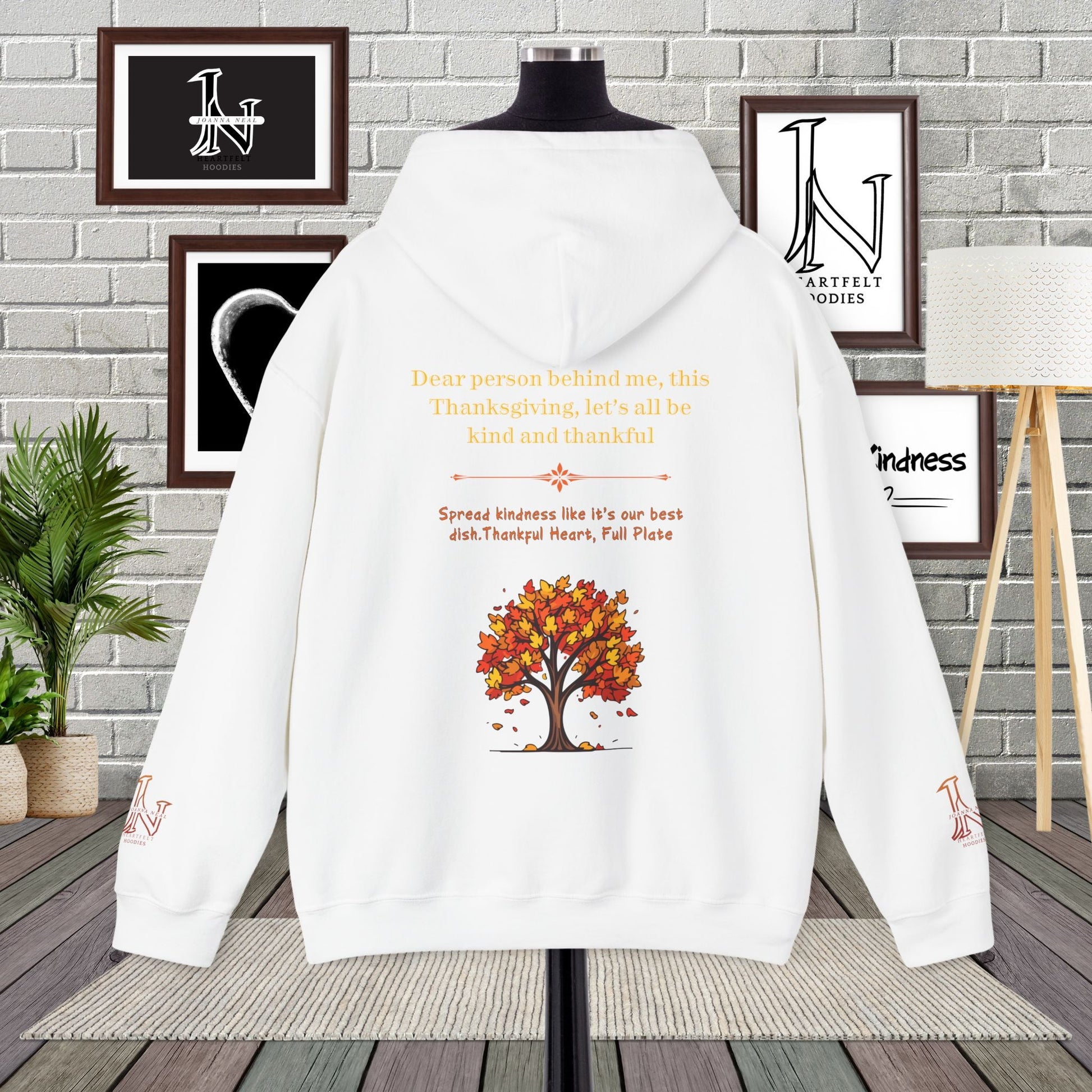 Dear Person Behind Me Hoodie –"Kind and Thankful" | Thanksgiving