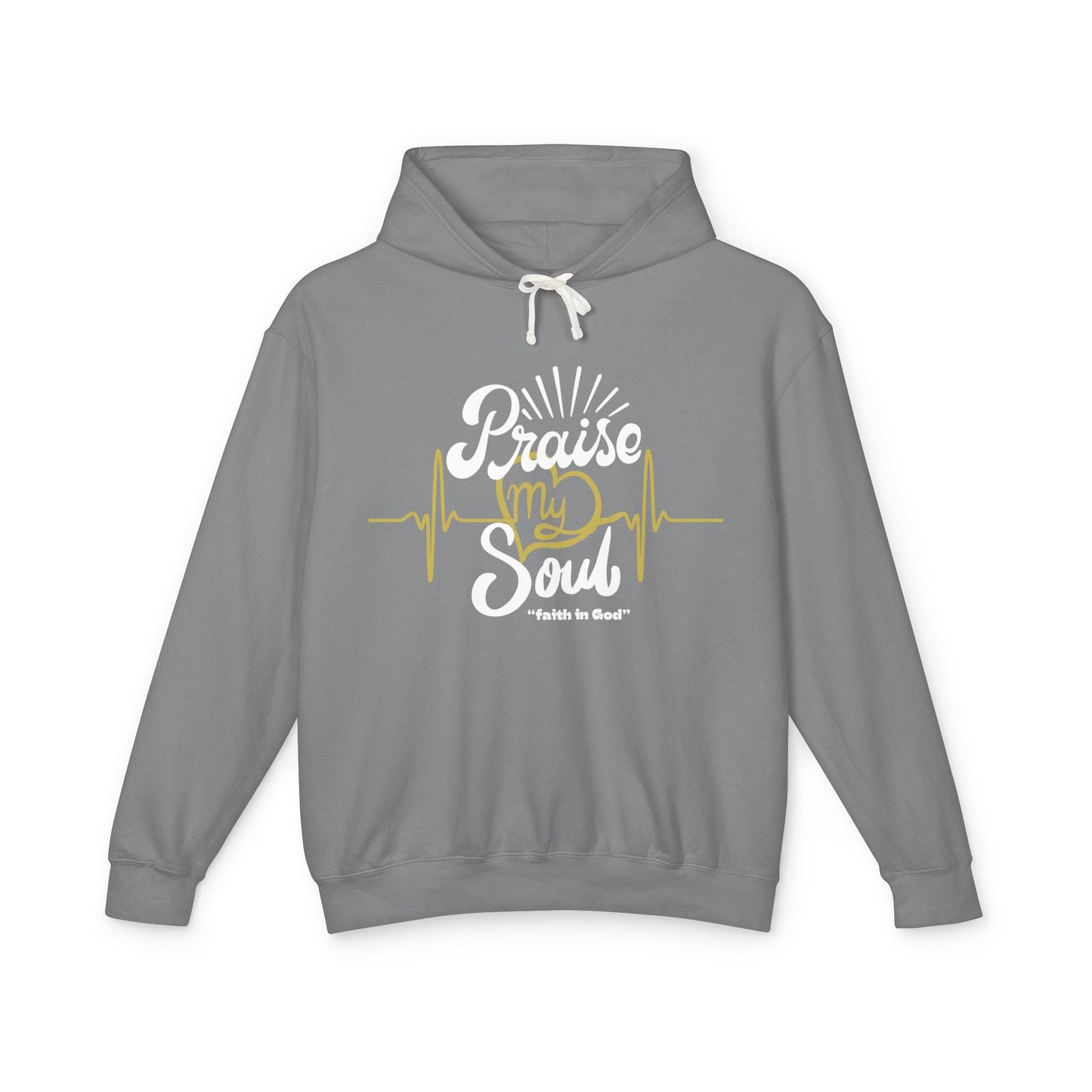 Express your faith in style with this Comfort Colors "Praise My Soul" Christian hoodies designed by Heartfelt Hoodies. Click here ⬆ to view our Christian Collections