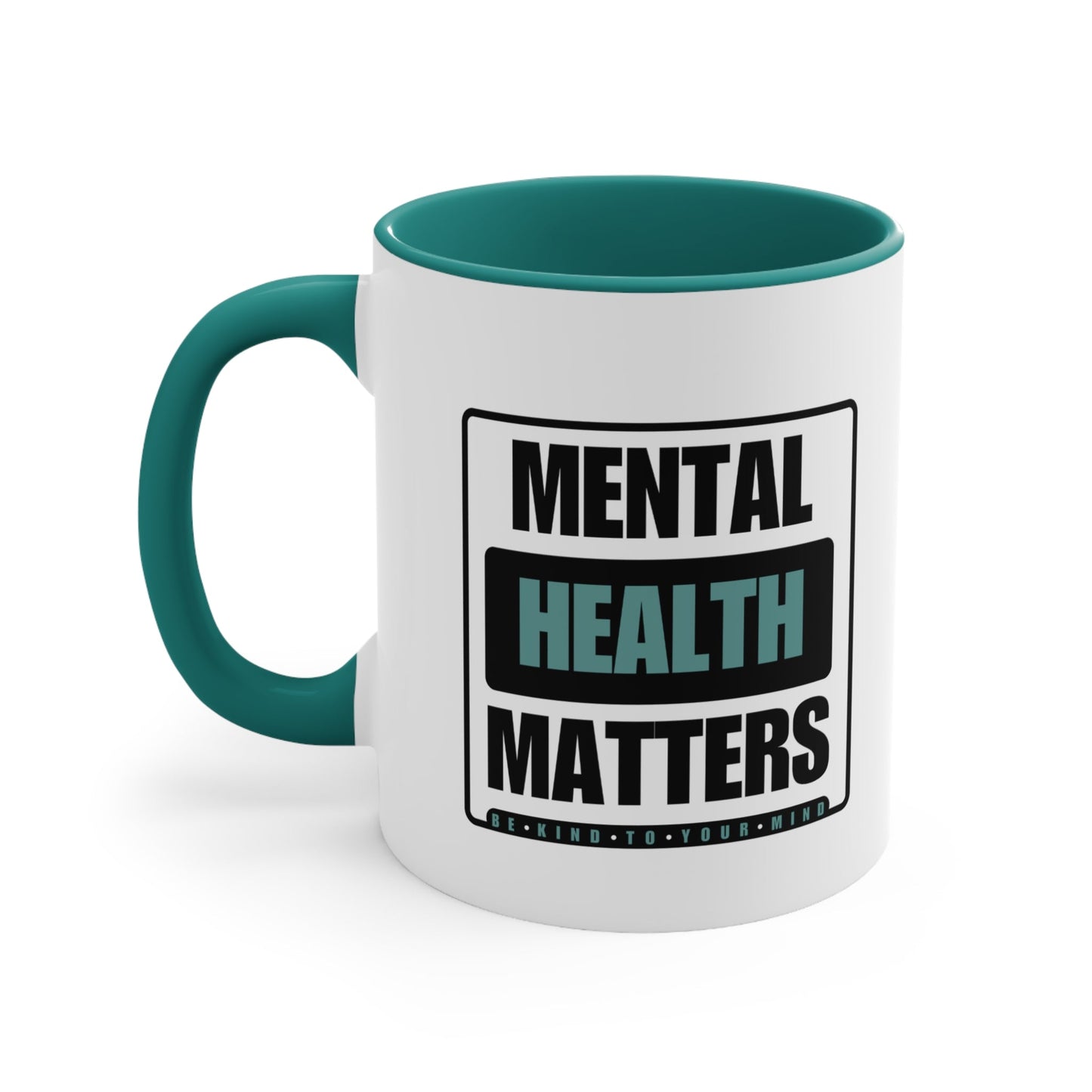 Ceramic Coffee Mug | Mental Health Matters | Mental Health Awareness by heartfelt-hoodies.com