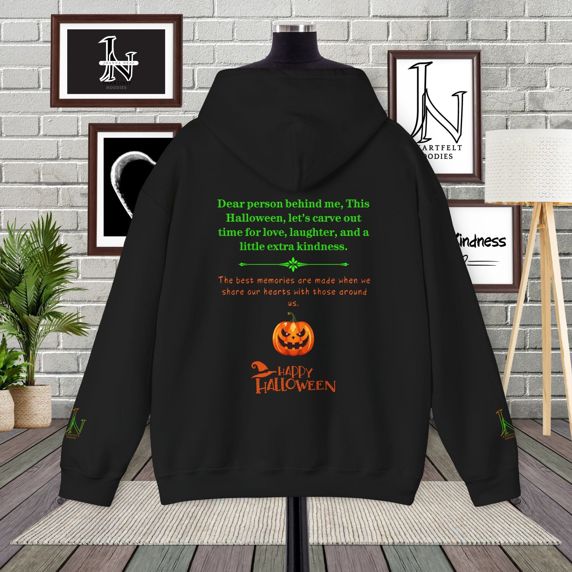 Embrace the spirit of Halloween with our cozy, Dear Person Behind Me Hoodie  Designed to spread warmth, kindness, and a touch of  magic, each piece carries a message