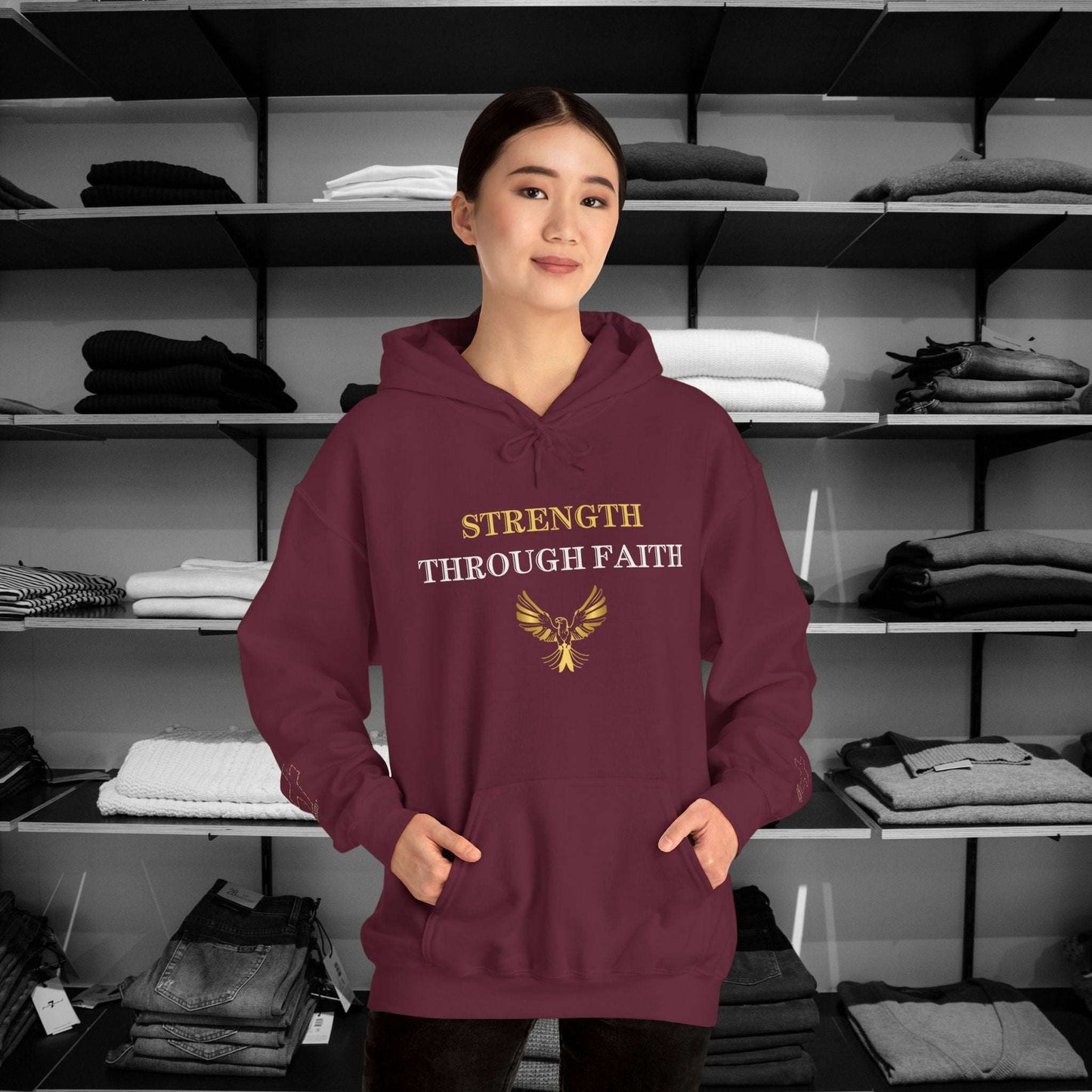 Dear Person Behind Me Hoodie, With God All Things Are Possible - Trust in his power