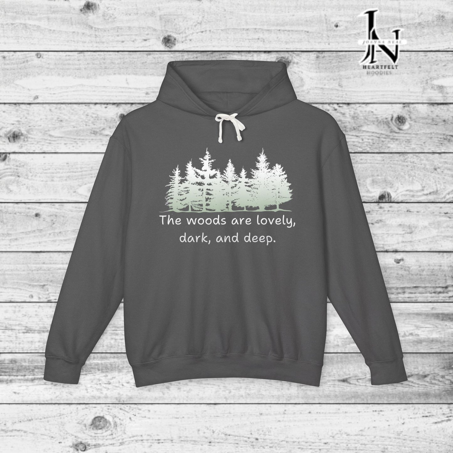 "Stopping by Woods" Hoodie – A Cozy Gift for Poetry Lovers