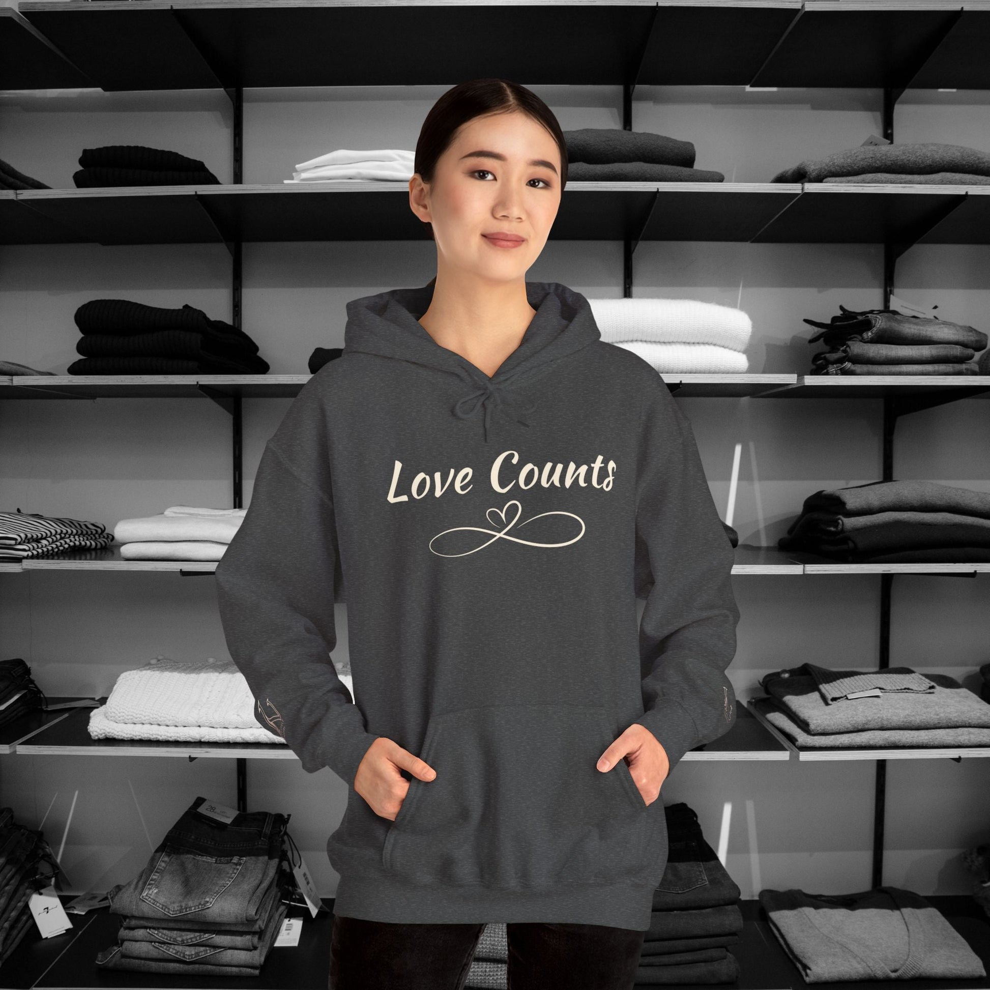 Dear Person Behind Me Hoodie - True Love Is Patient, Kind, And Unconditional.