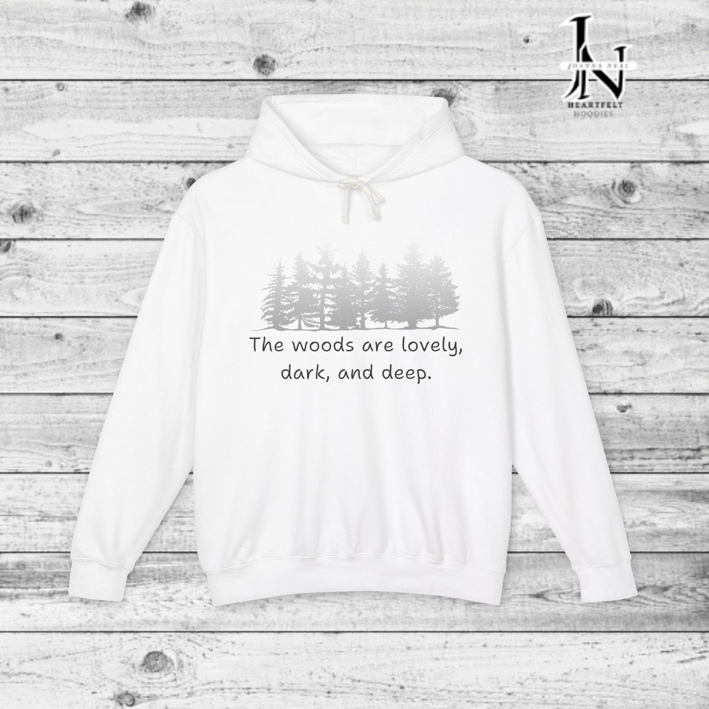 "Stopping by Woods" Hoodie – A Cozy Gift for Poetry Lovers