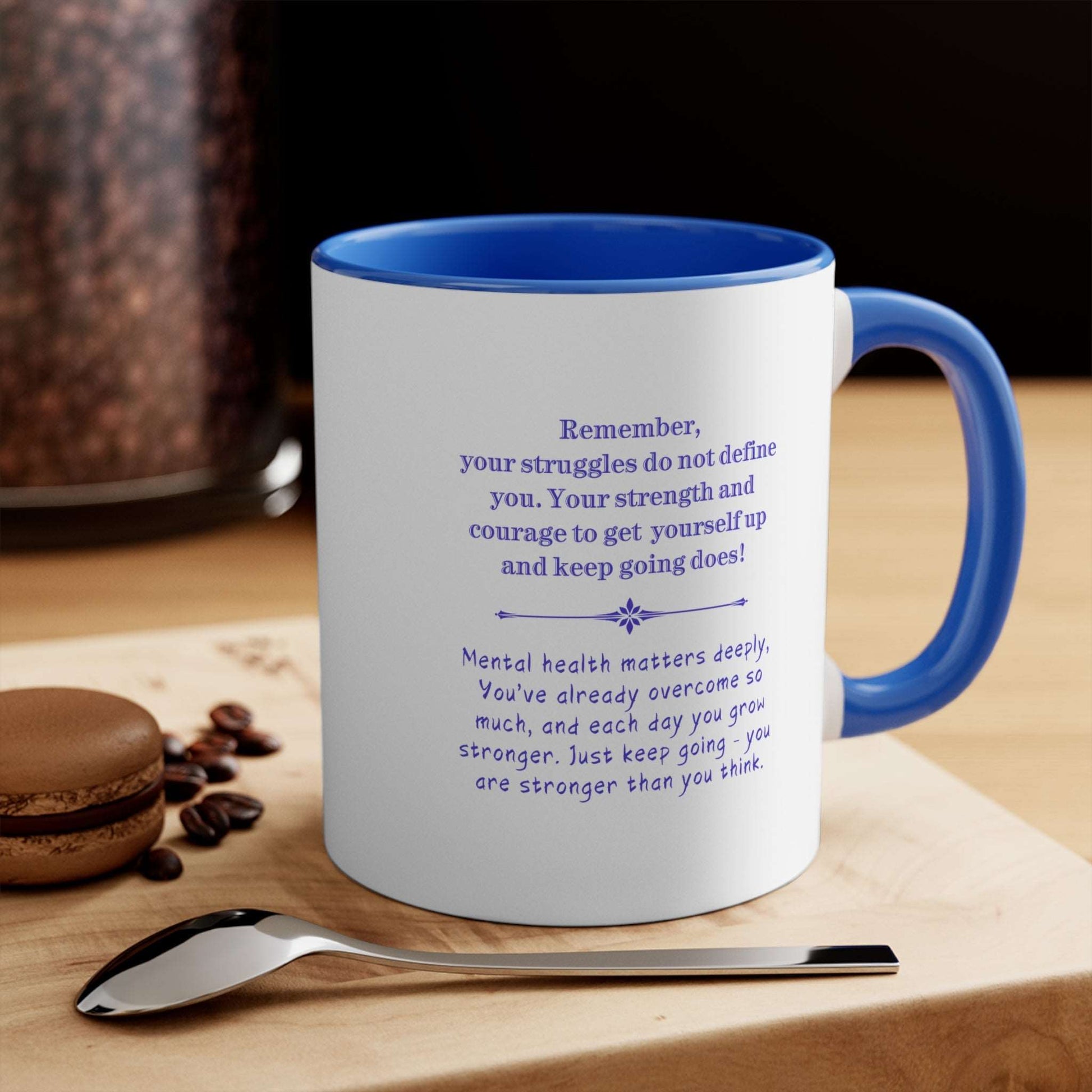 Ceramic Coffee Mug | Mental Health Matters | Mental Health Awareness by heartfelt-hoodies.com