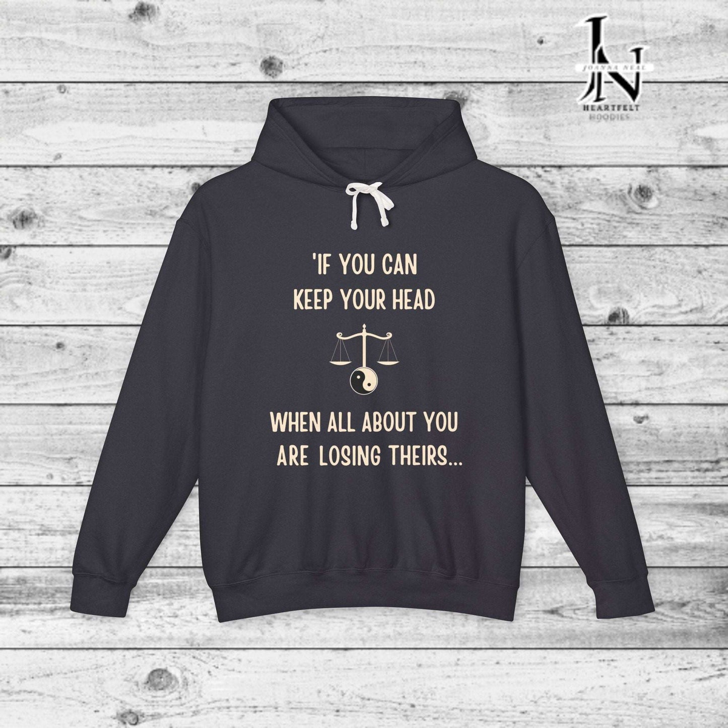 Treat someone this christmas and Step into timeless wisdom with our Poetry clothing line with this incredible Hoodie, inspired by Rudyard Kipling IF celebrated poem.