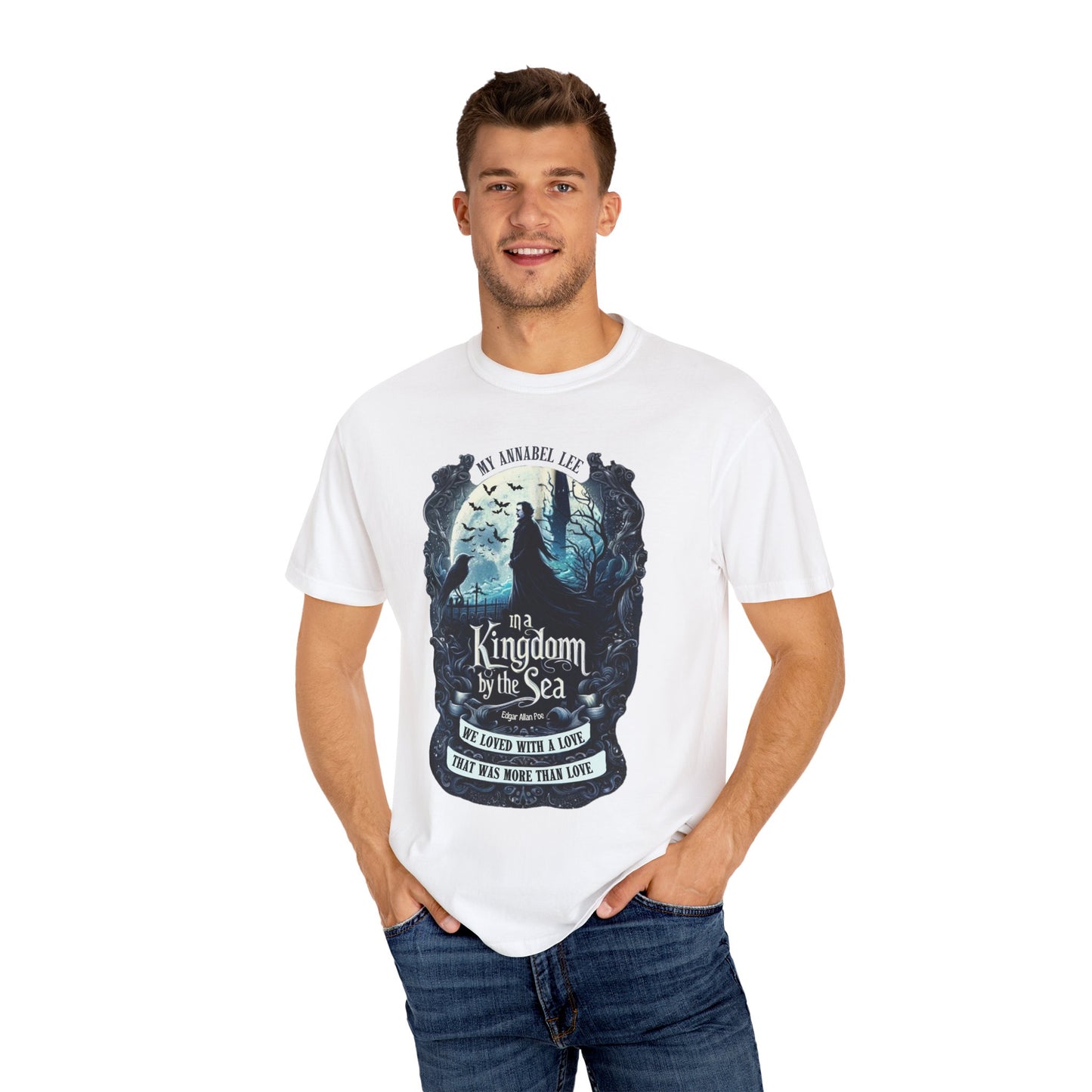 Poetry Clothing - "Annabel Lee Gothic Sea Shirt – Eternal Love Collection"