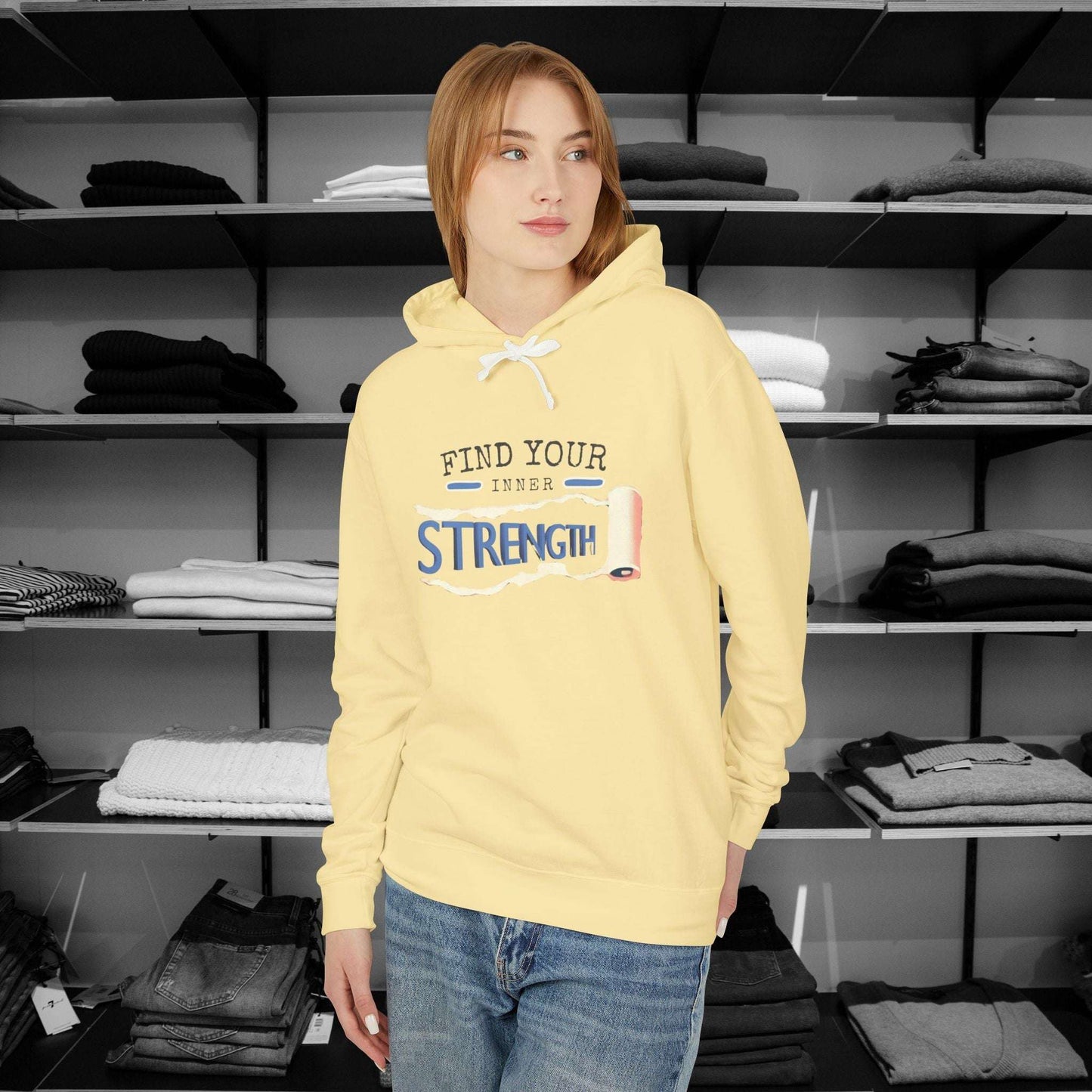 Having a tough day? here is a  reminder that you are strong enough and have strength inside to pull through. This Dear Person Behind me Hoodie is perfect. Click here