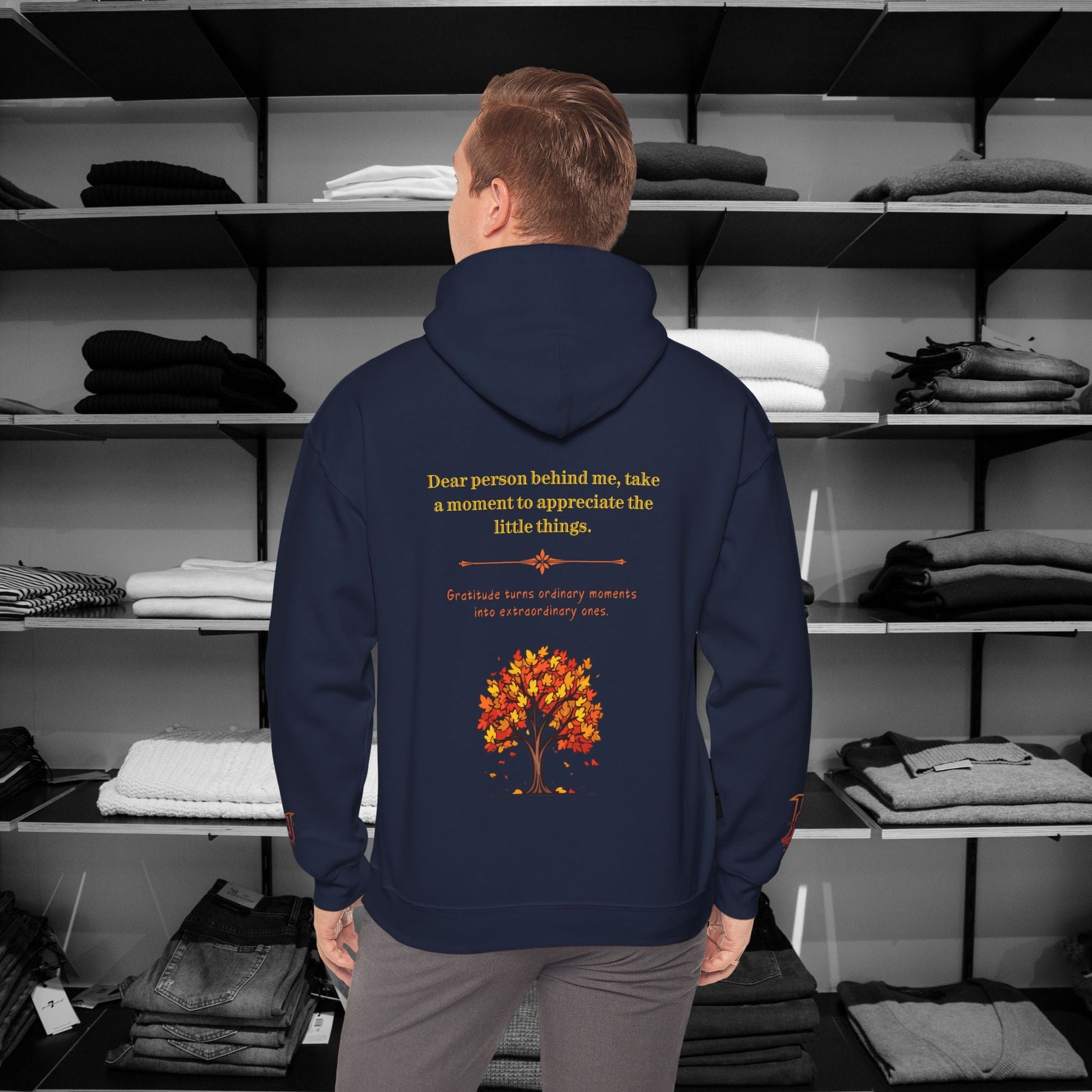 Dear Person Behind Me Hoodie – Appreciate The Little Things | Thanksgiving