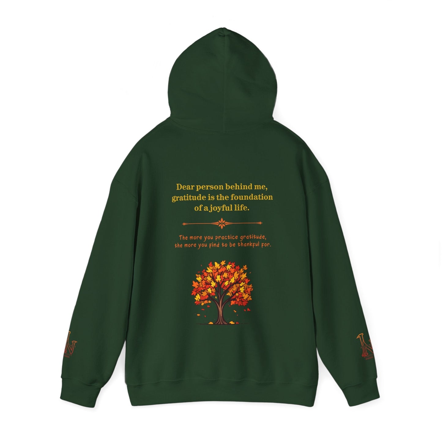 Dear Person Behind Me Hoodie –Gratitude is the Foundation of a Joyful Life