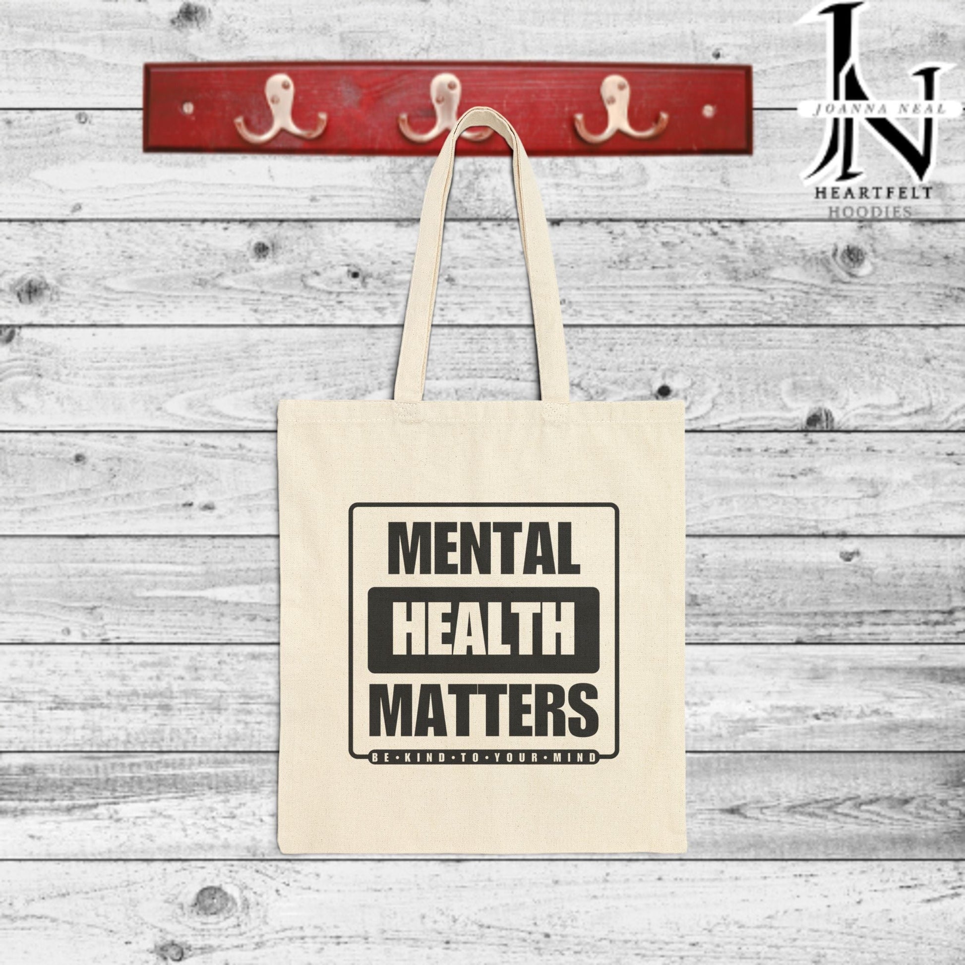 Mental Health Matters Tote Bag  |  Mental Health Awareness  |  Be Kind