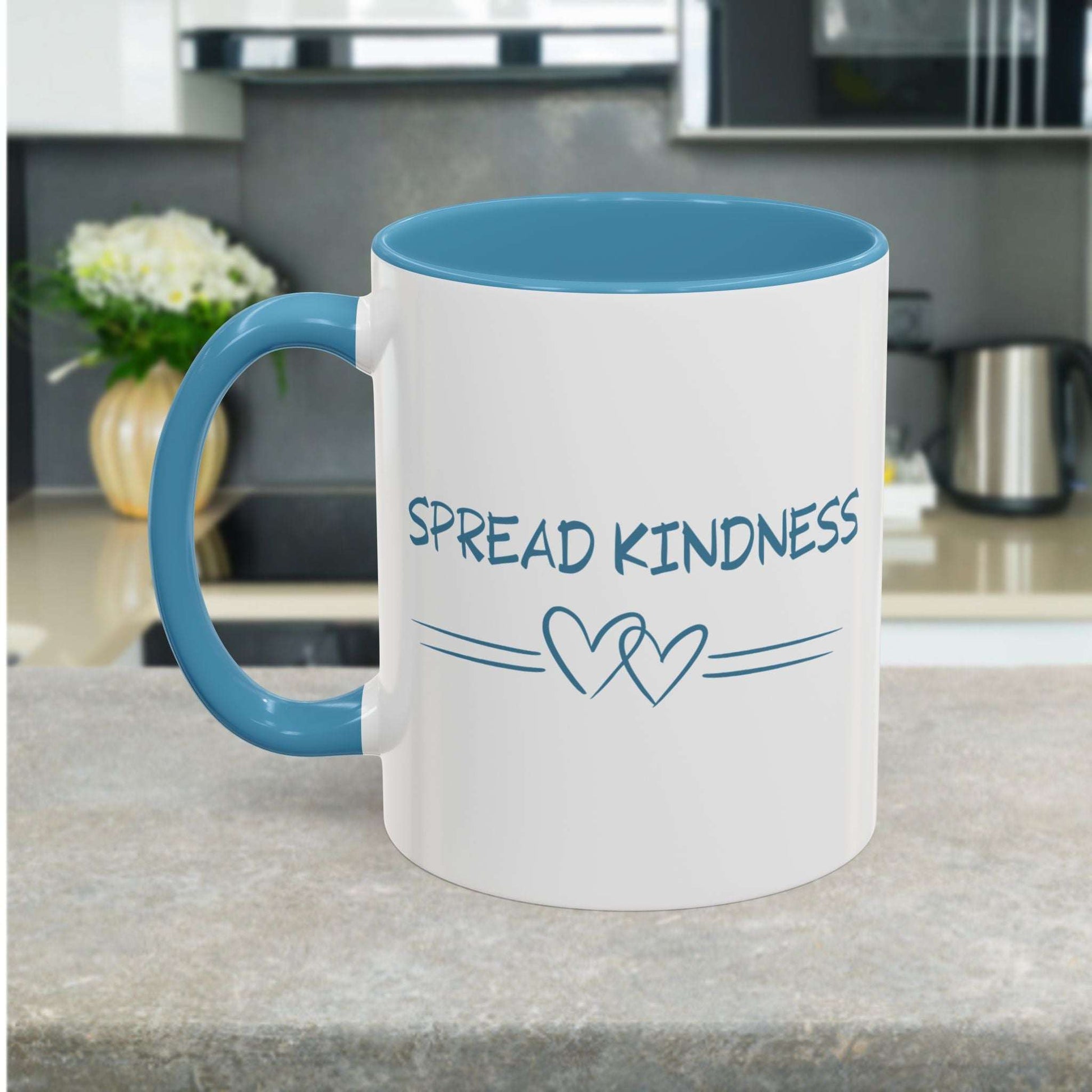 Your New Favorite Feel-Good Mug Start your mornings with a little extra love and inspiration.Anxiety can feel overwhelming, Ceramic Coffee Mug carries a kind message