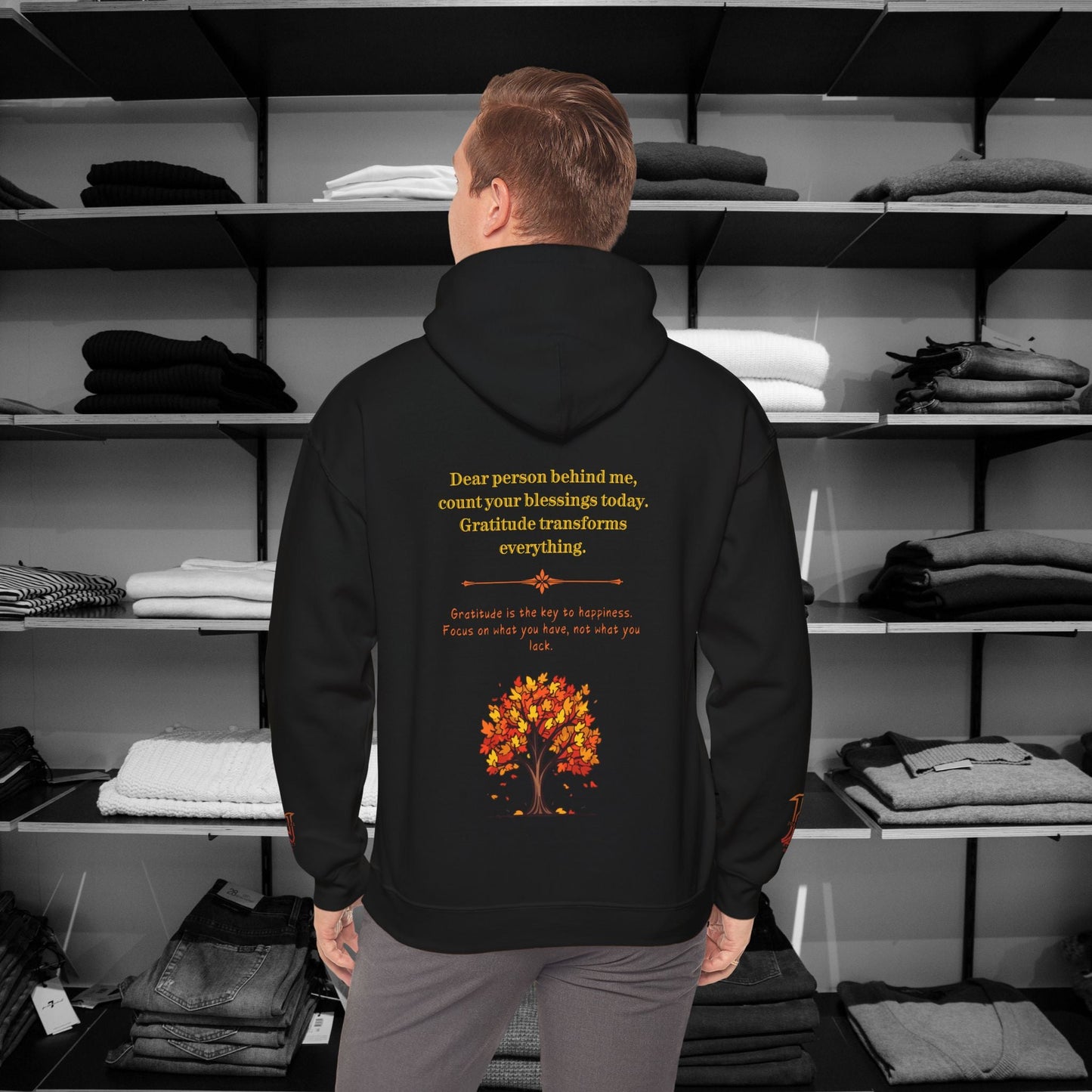 Dear Person Behind Me Hoodie – Appreciate The Little Things | Thanksgiving