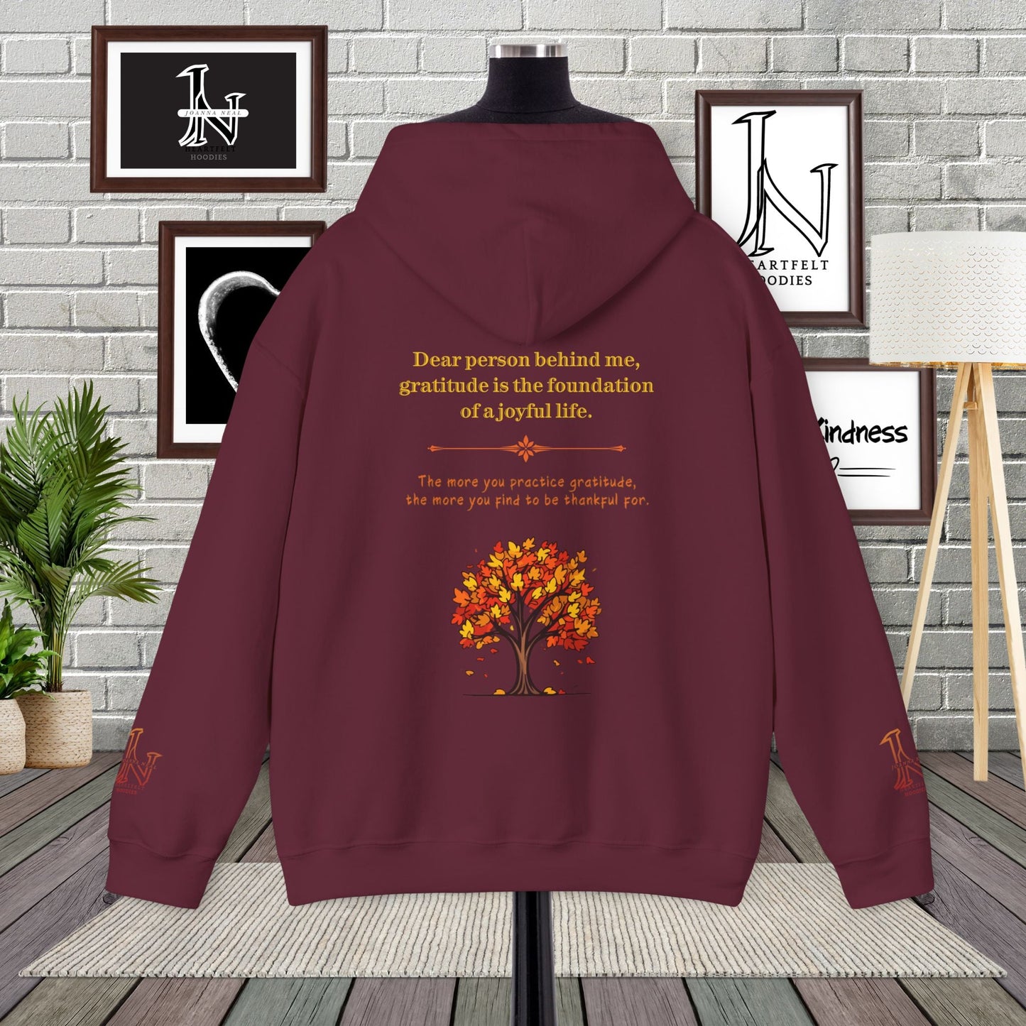 Dear Person Behind Me Hoodie –Gratitude is the Foundation of a Joyful Life