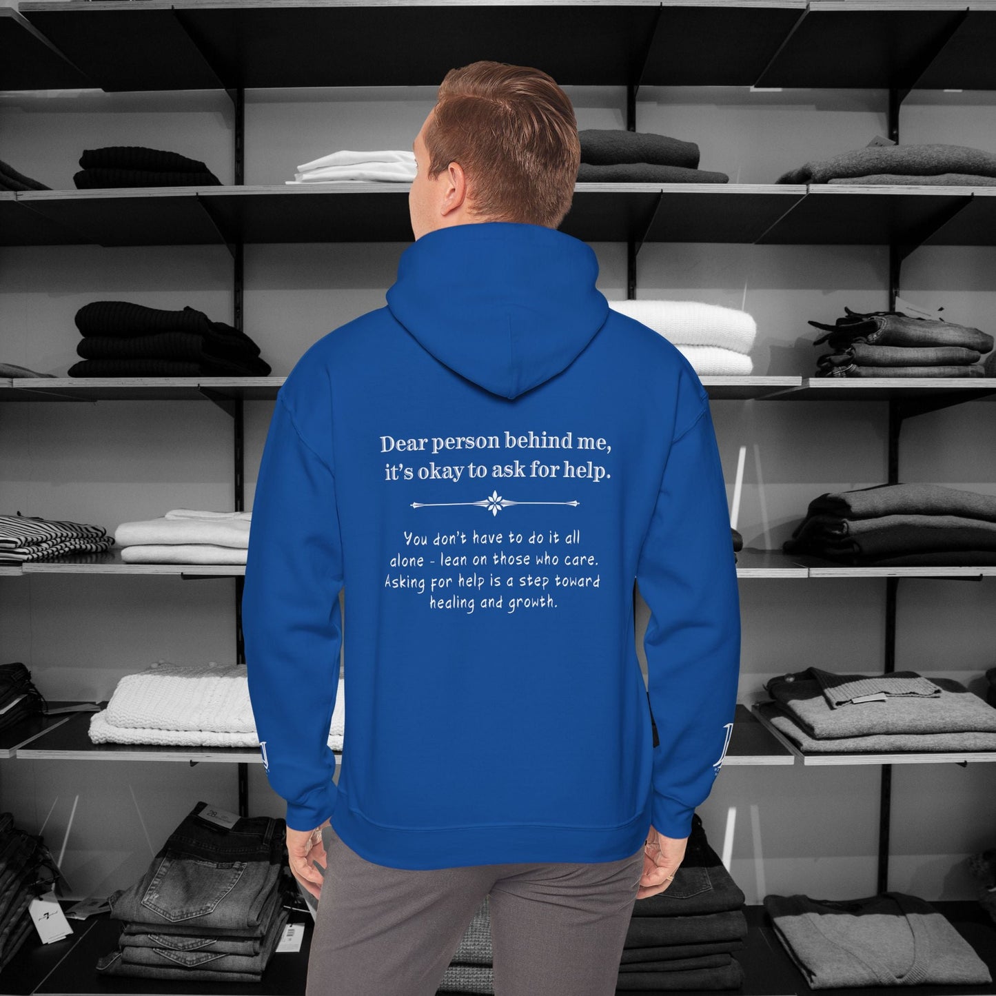 Dear Person Behind Me Hoodie – "It's Okay to Ask for Help" | Be Kind