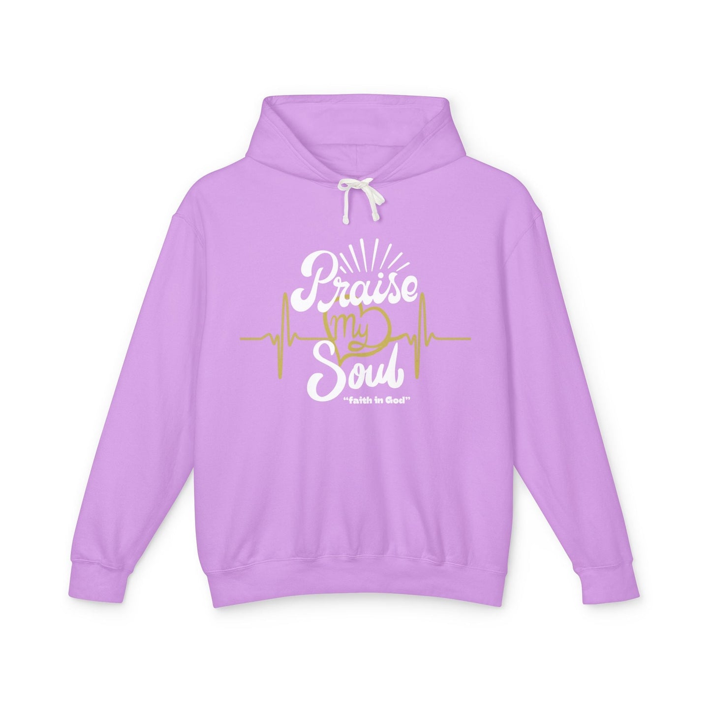 Express your faith in style with this Comfort Colors "Praise My Soul" Christian hoodies designed by Heartfelt Hoodies. Click here ⬆ to view our Christian Collections