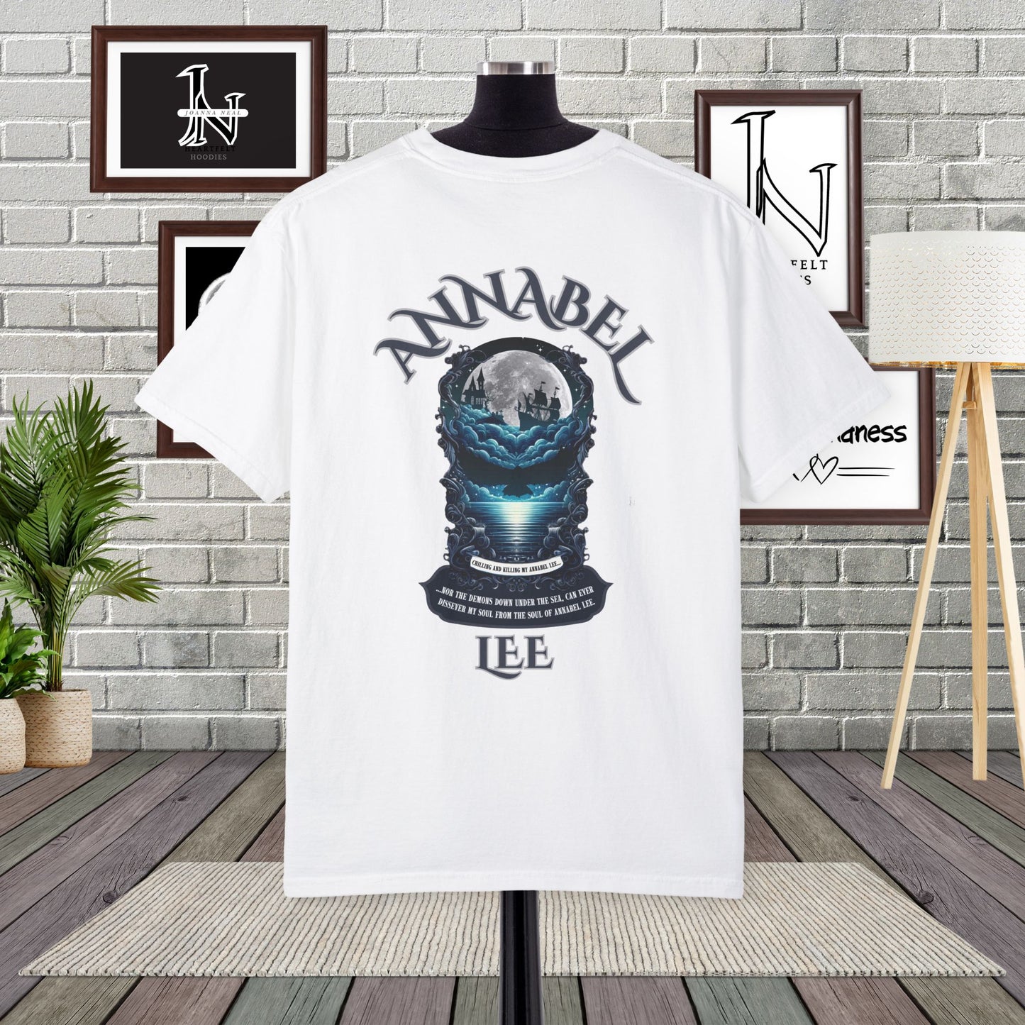 Poetry Clothing - "Annabel Lee Gothic Sea Shirt – Eternal Love Collection"