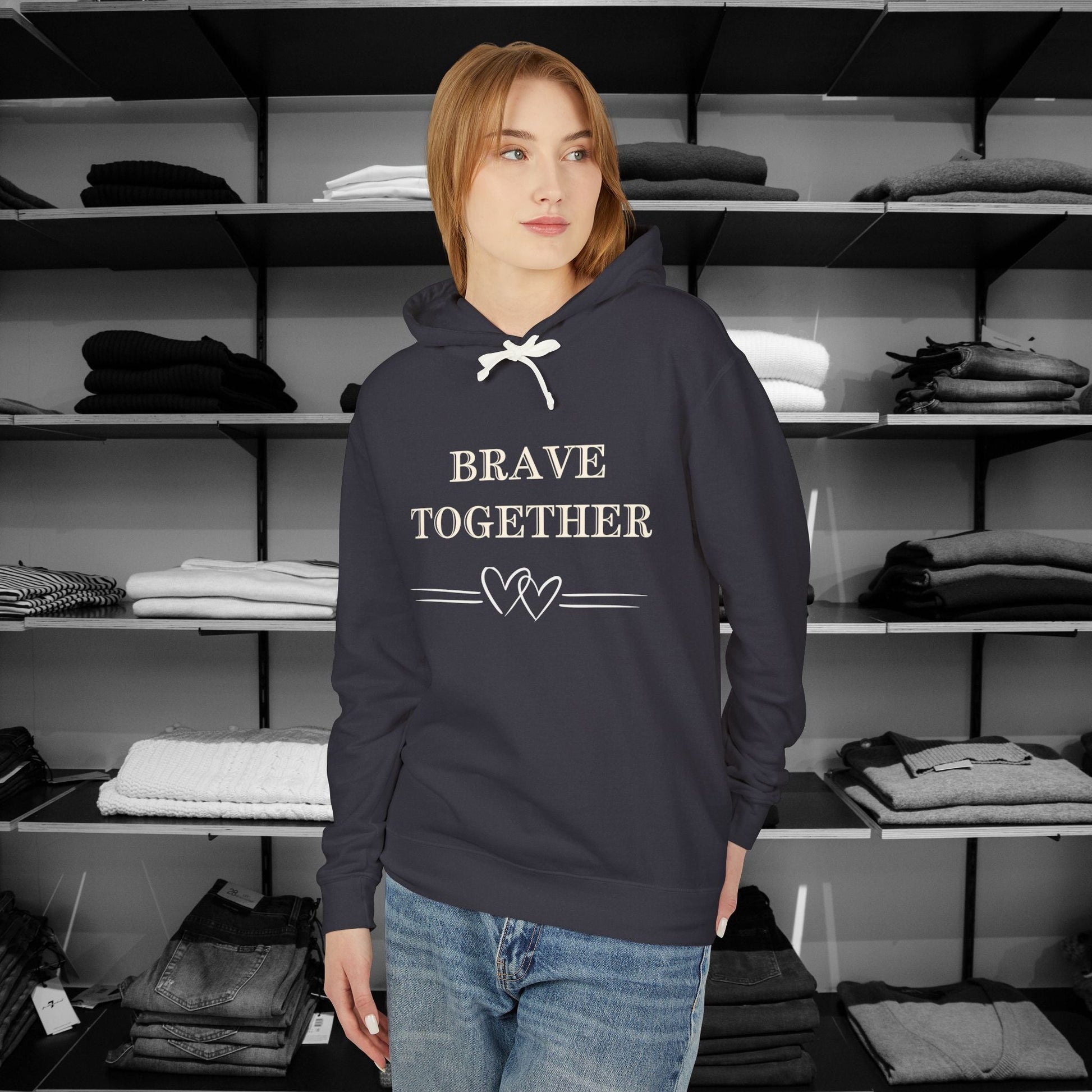 Stand strong and stylish in this empowering hoodie, It speaks to inner and outer strength. Dear Person Behind Me Hoodie - Together We Are Stronger Than Breast Cancer