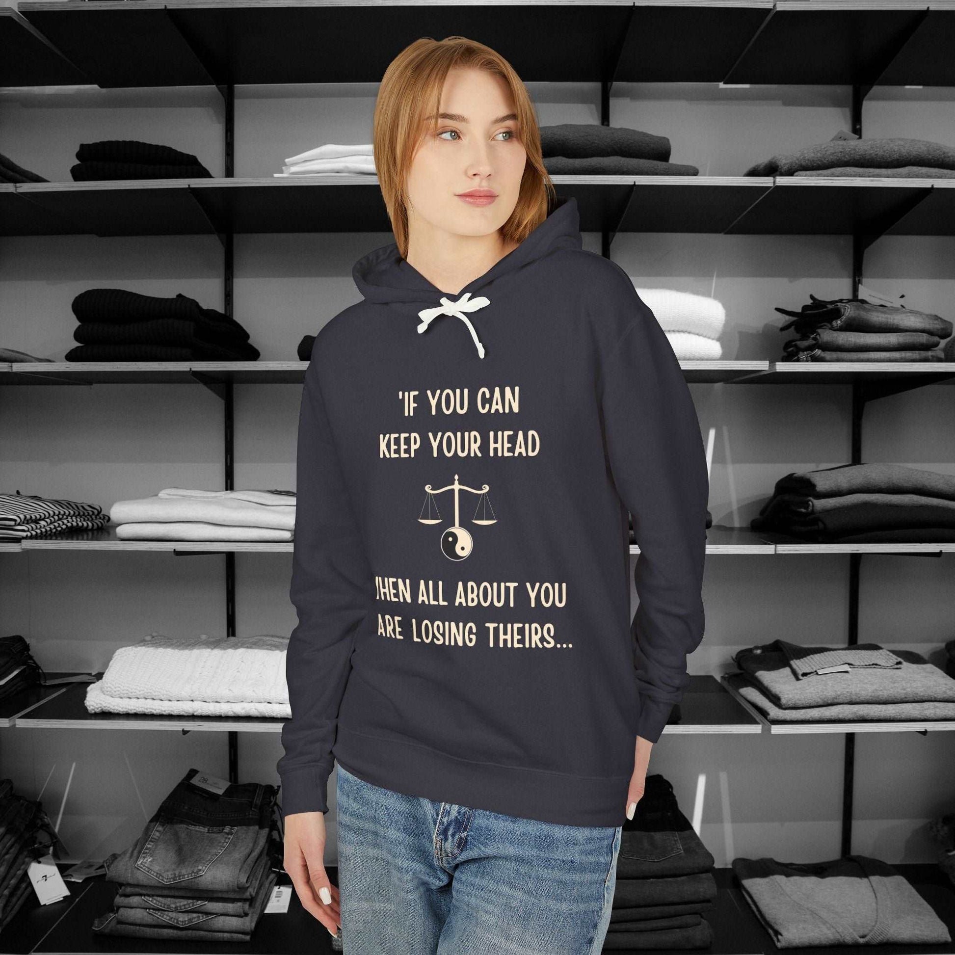 Treat someone this christmas and Step into timeless wisdom with our Poetry clothing line with this incredible Hoodie, inspired by Rudyard Kipling IF celebrated poem.