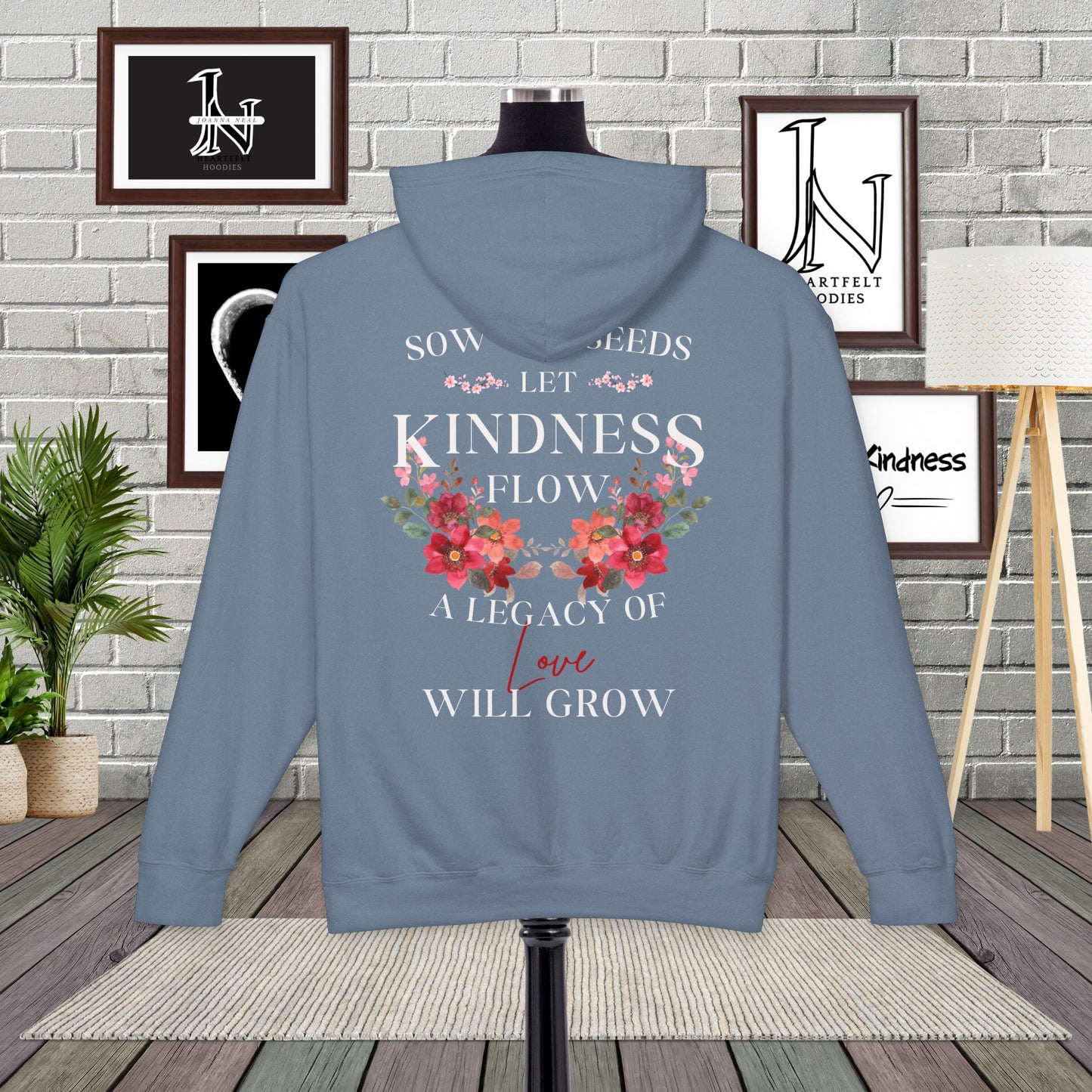 Be Kind Hooded Sweatshirt | Single Act of Kindness | Poems clothing